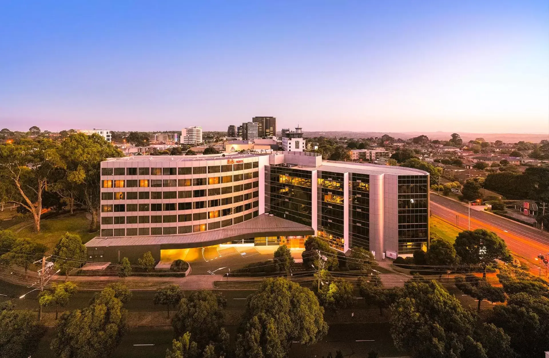 Property building, Bird's-eye View in ibis Melbourne - Glen Waverley