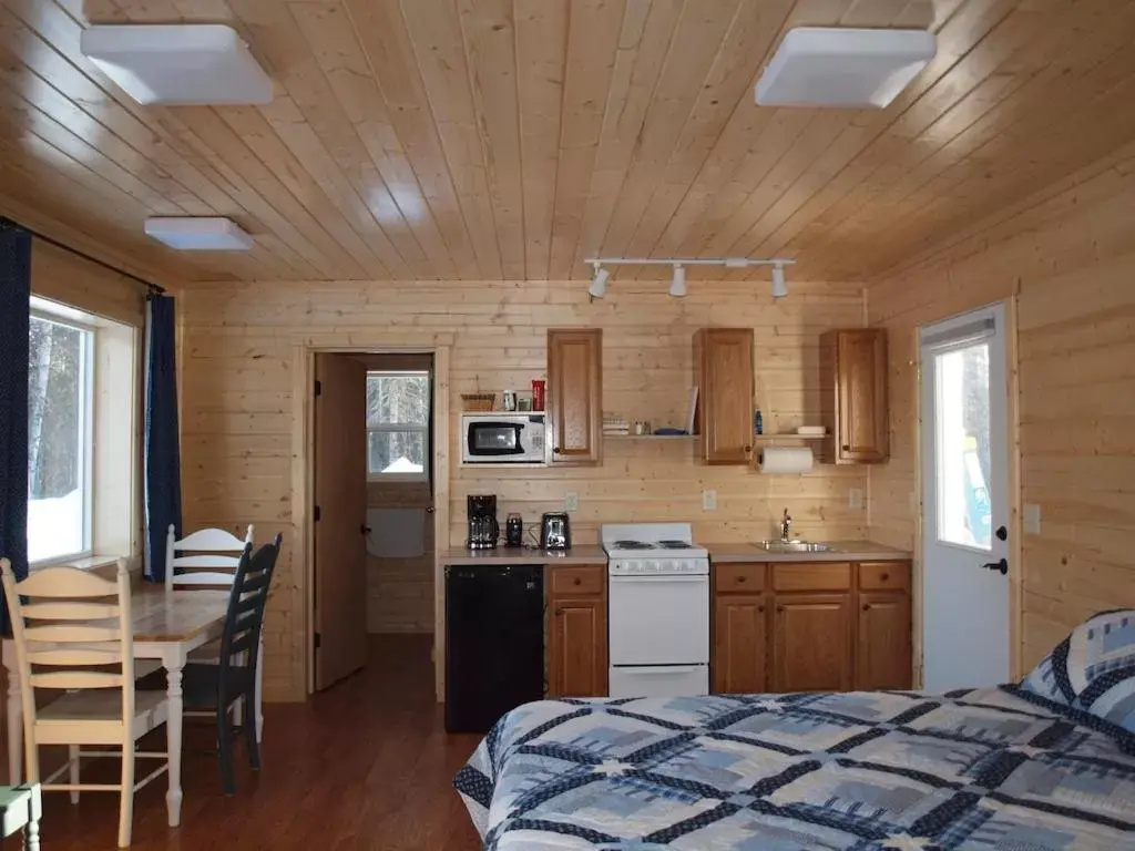 Kitchen/Kitchenette in Talkeetna Lakeside Cabins