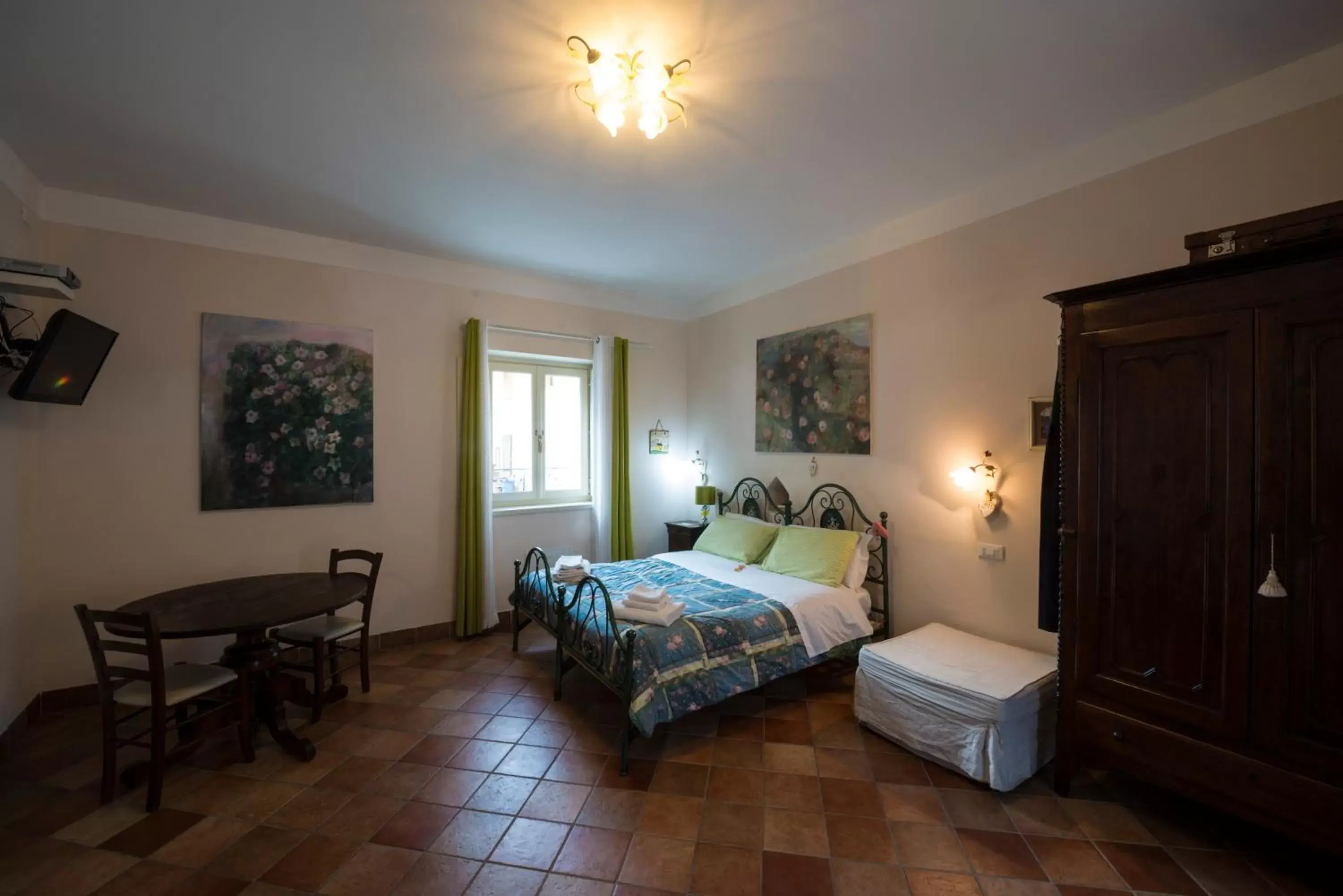Bedroom, Bed in Residence La Pera Bugiarda