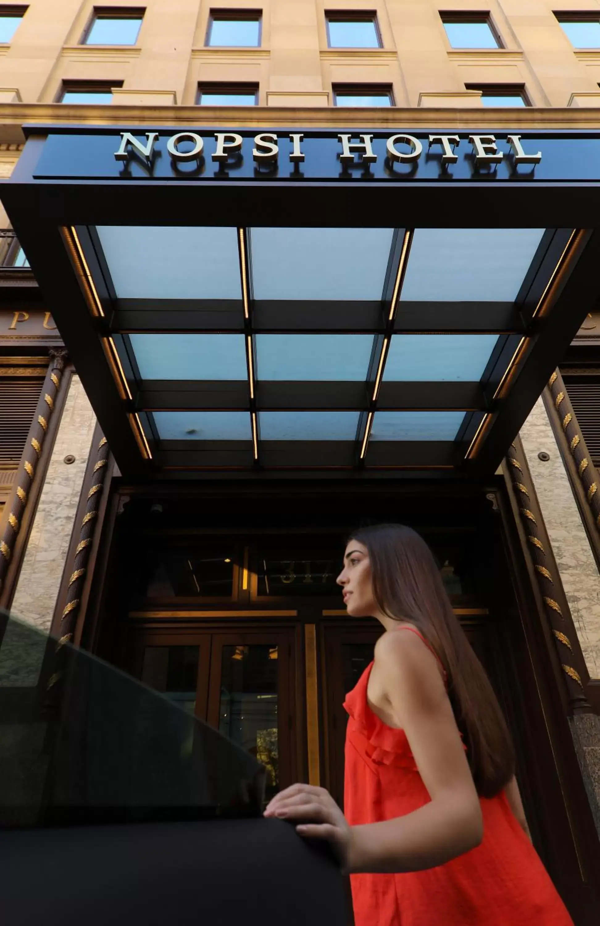 Facade/entrance in NOPSI Hotel New Orleans