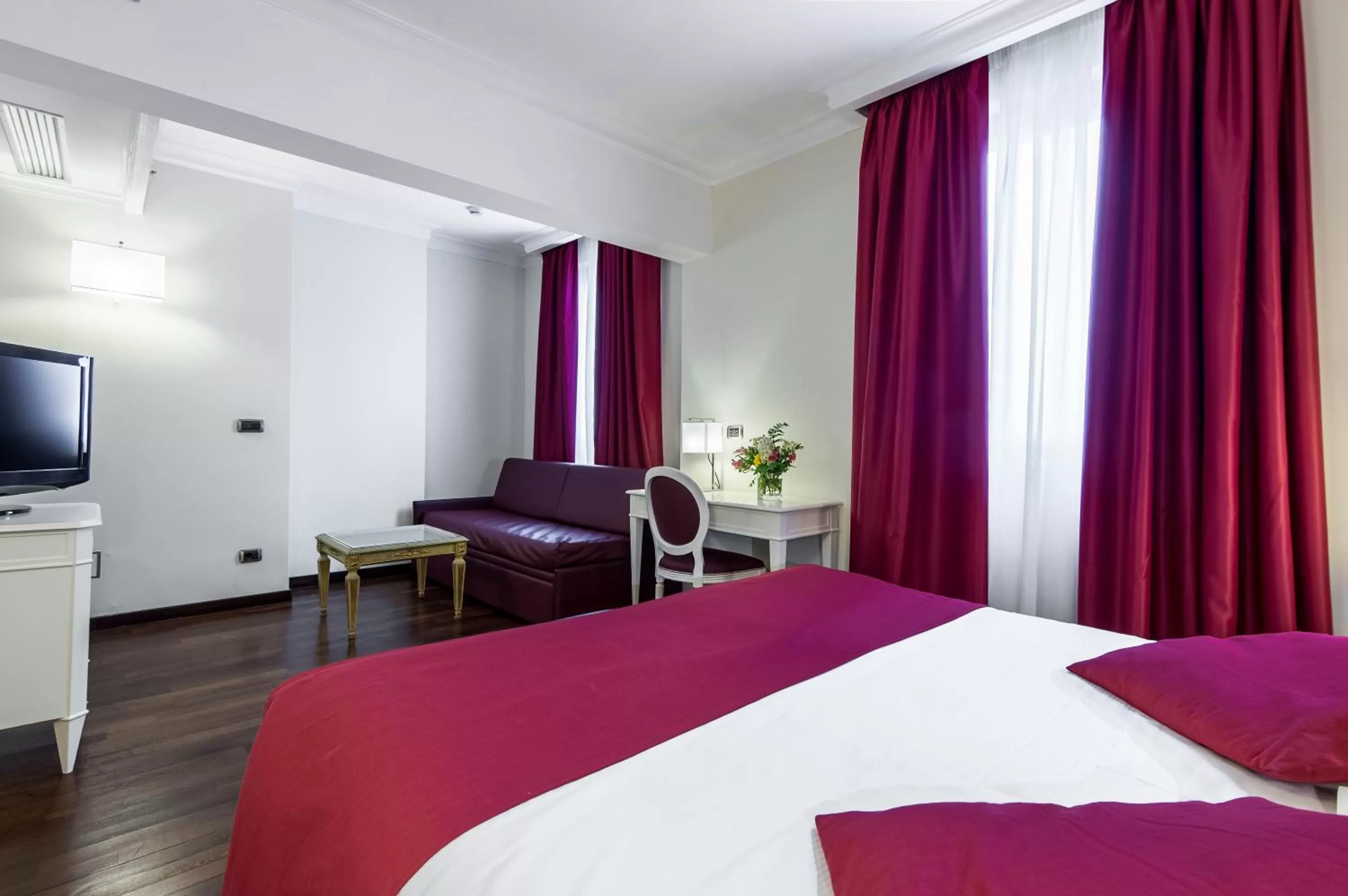 Bedroom, Bed in Trilussa Palace Hotel Congress & Spa