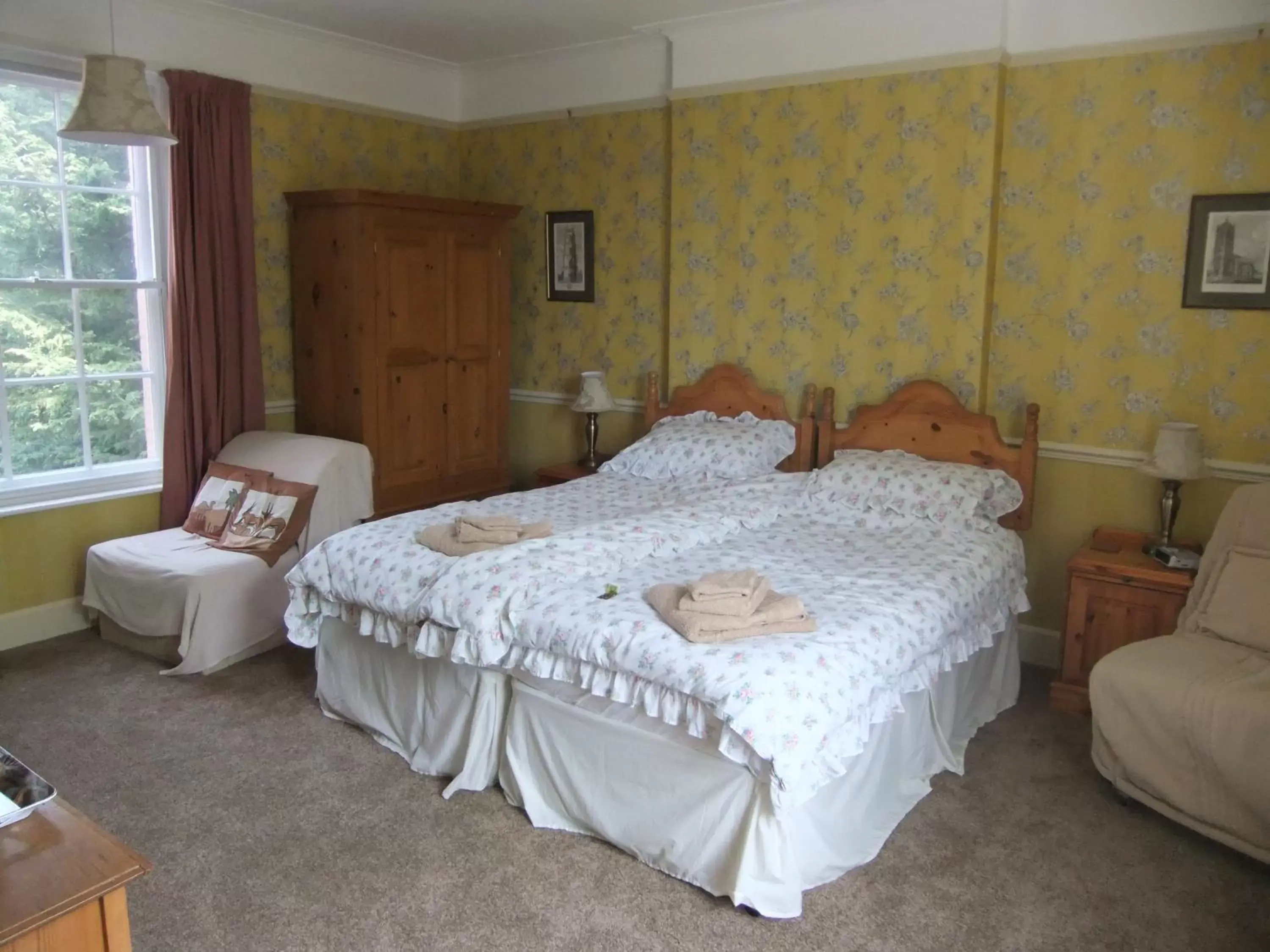 Bed in Grange Farm House
