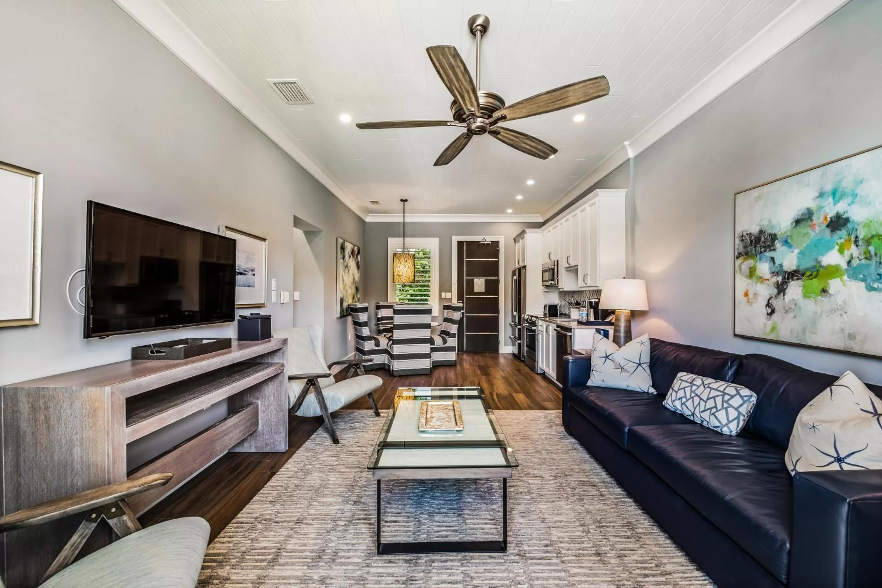Living room in Anna Maria Beach Resort