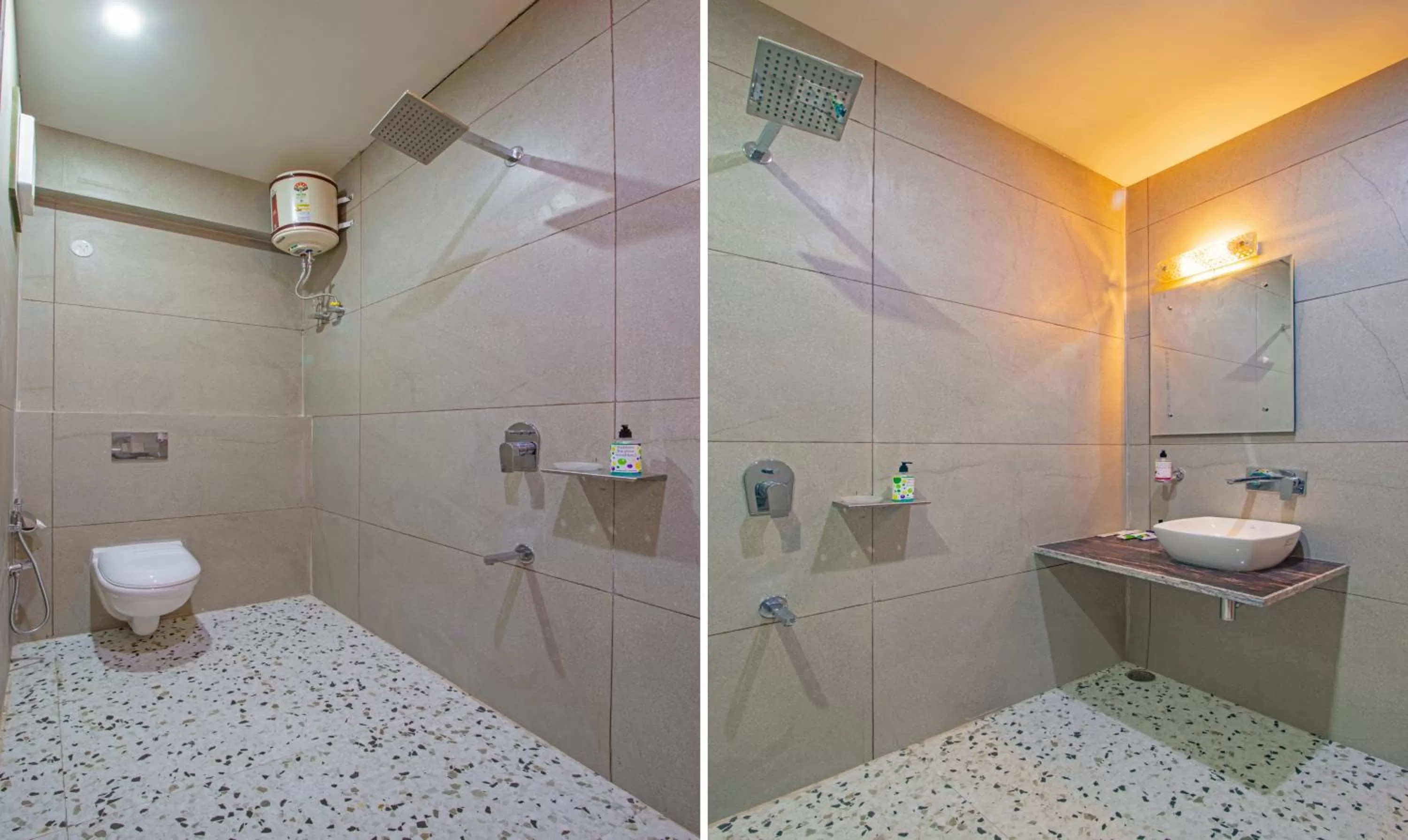 Bathroom in Treebo Trend Haveli Resort Roots Bhupatwala