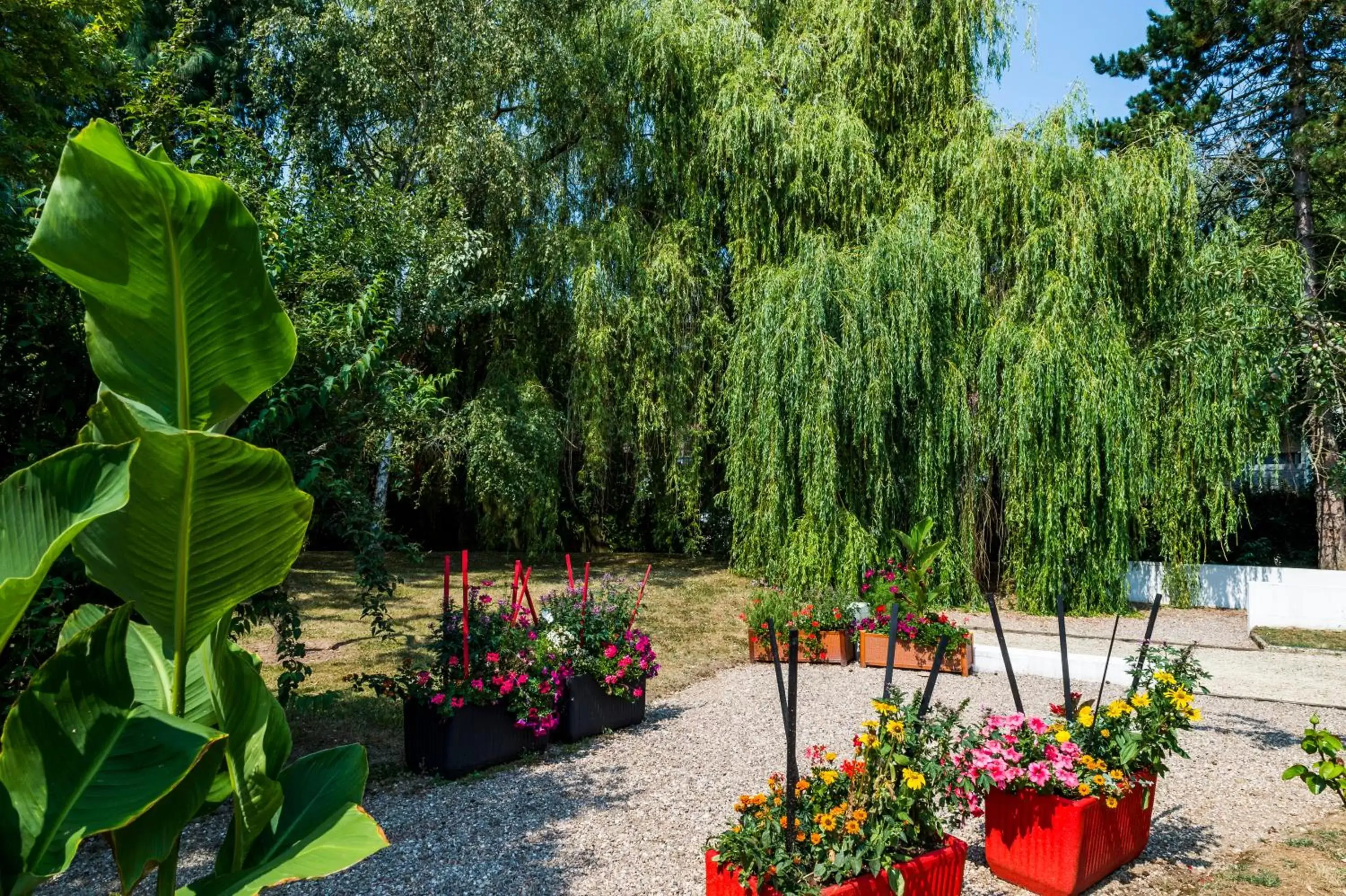 Patio, Garden in ibis Metz Nord