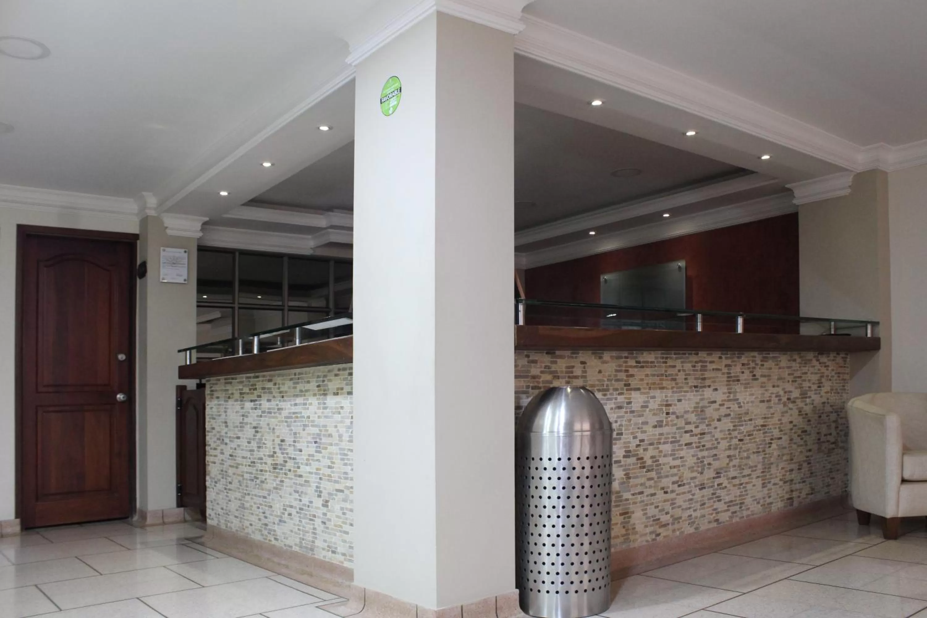 Lobby or reception in Hotel Solaris