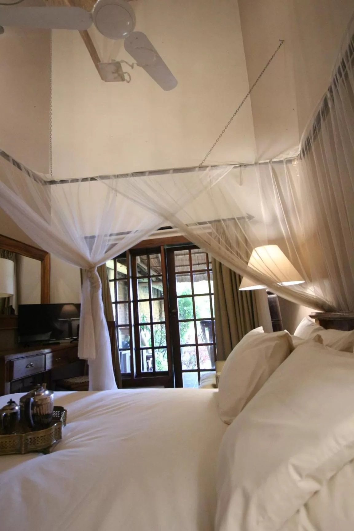 Bed in Kumbali Country Lodge