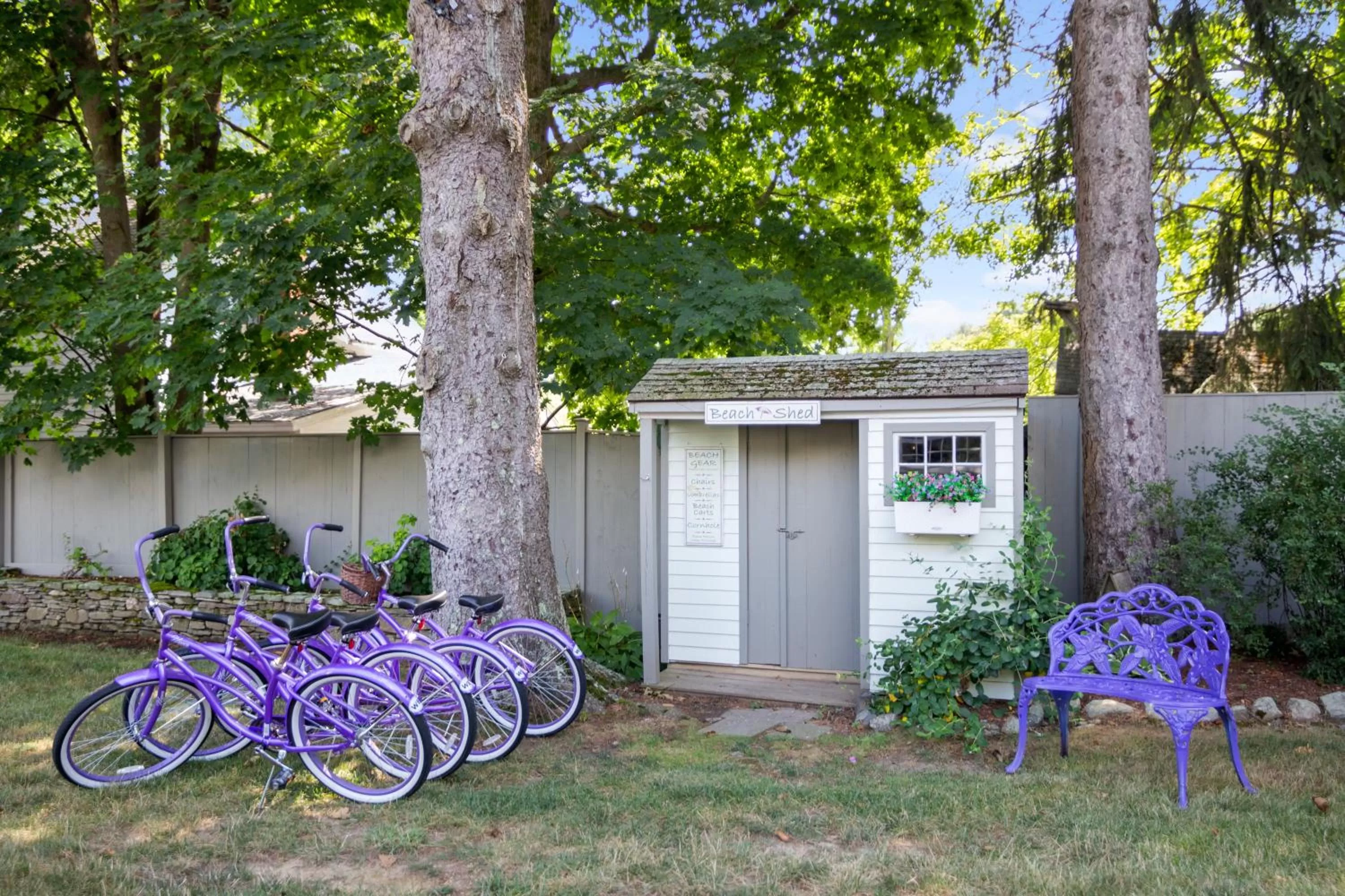Patio in Westbrook Inn Bed and Breakfast