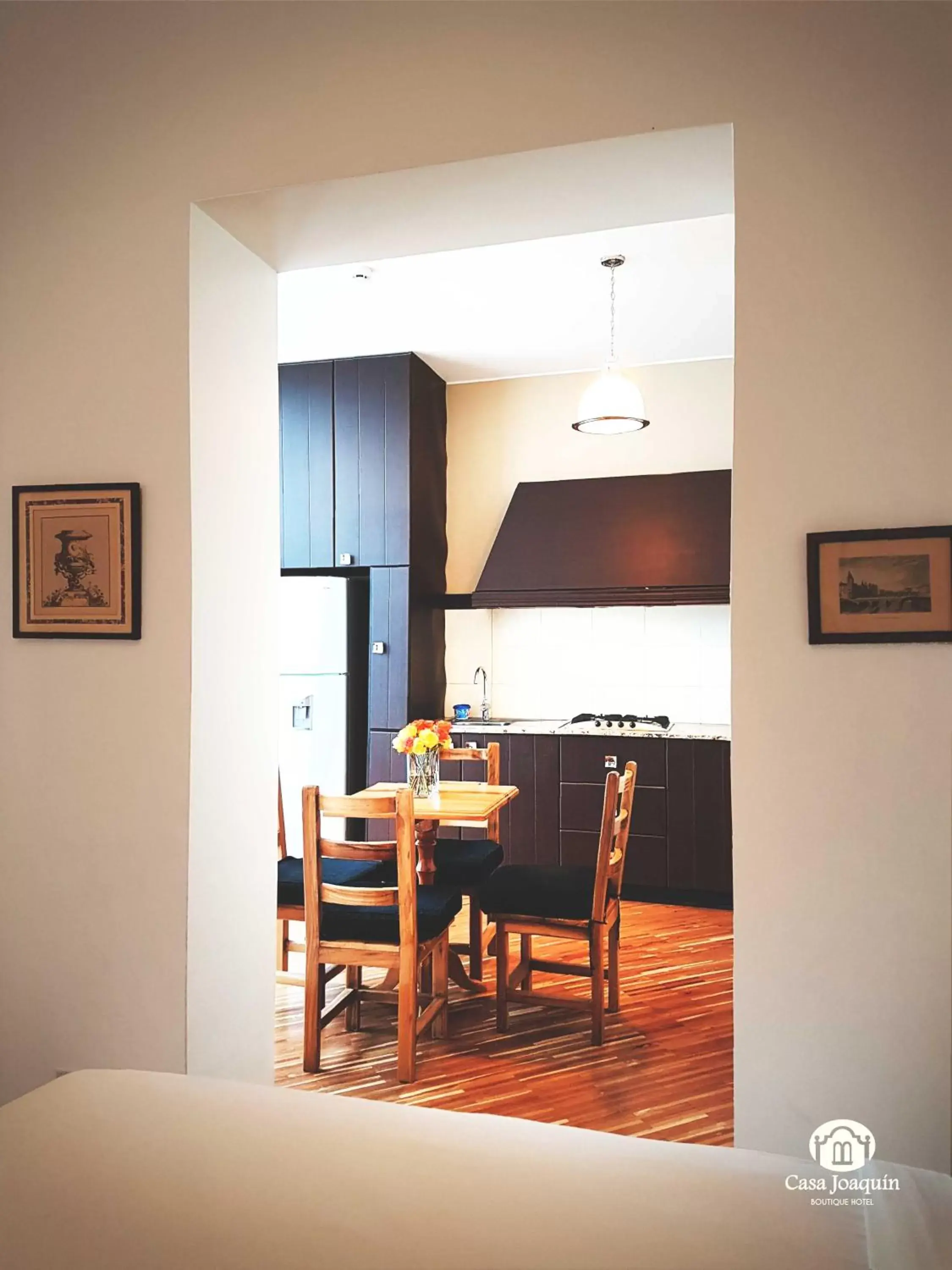 Decorative detail, Dining Area in Casa Joaquin Boutique Hotel