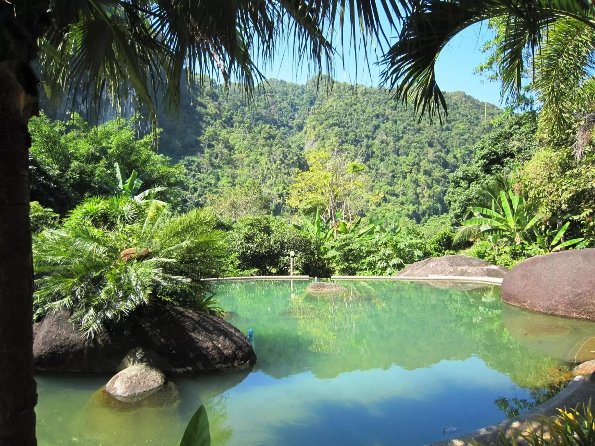 Swimming Pool in Phanom Bencha Mountain Resort