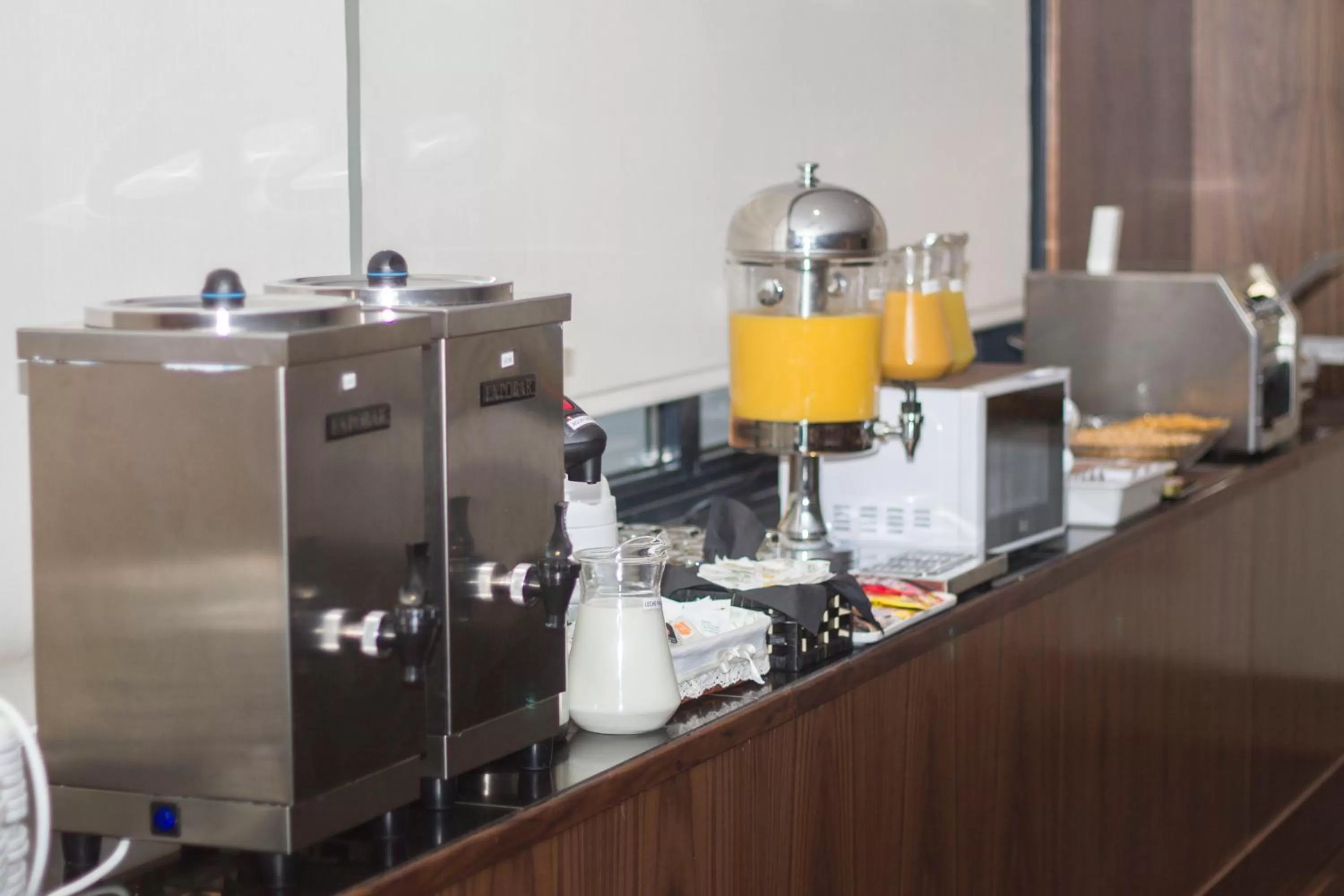 Communal kitchen in Hotel Santa Eulalia