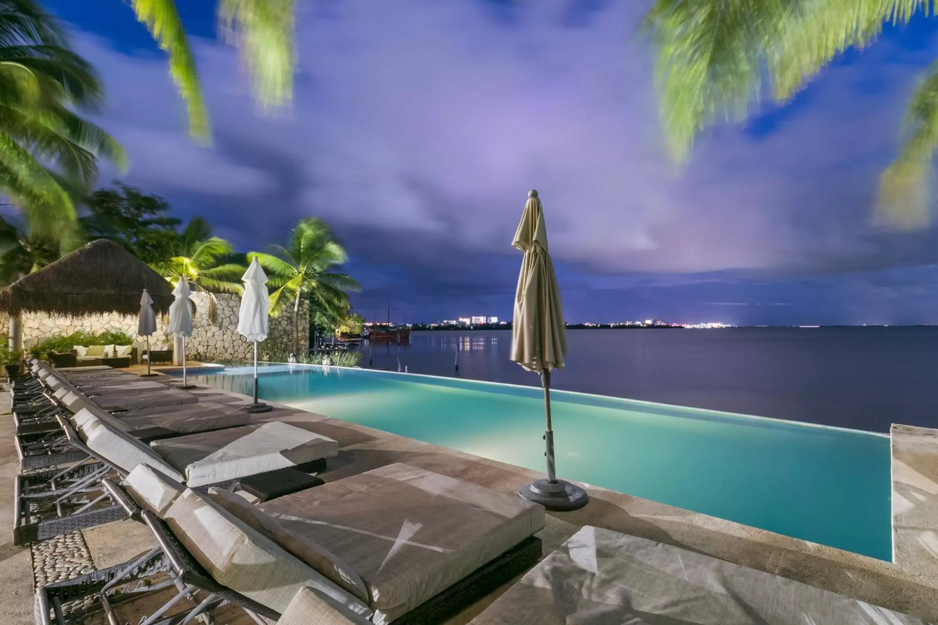 Swimming Pool in Casa Tortugas Boutique Hotel - CANCUN Hidden Gem