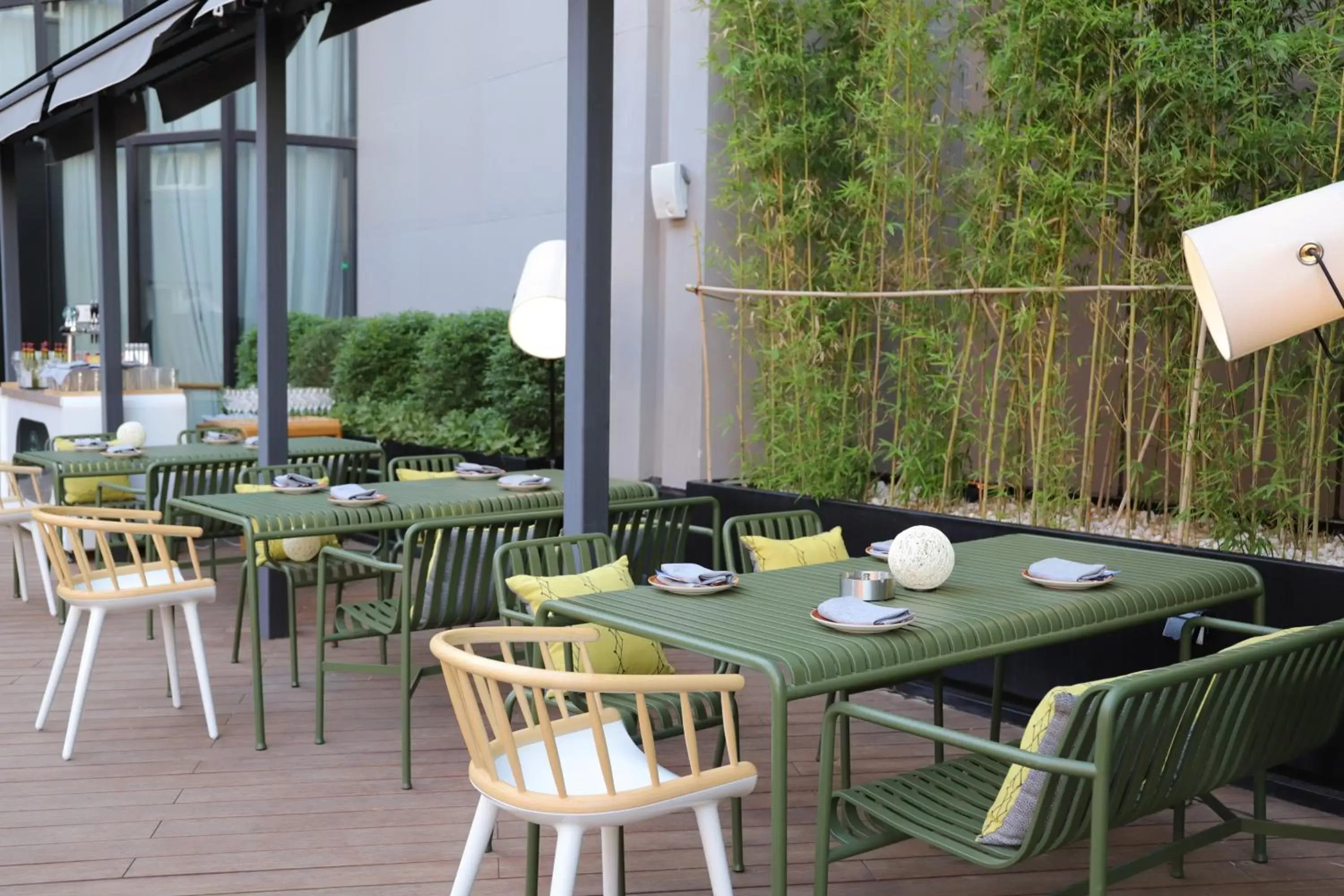 Balcony/Terrace, Restaurant/Places to Eat in BEI Zhaolong Hotel, JdV by Hyatt