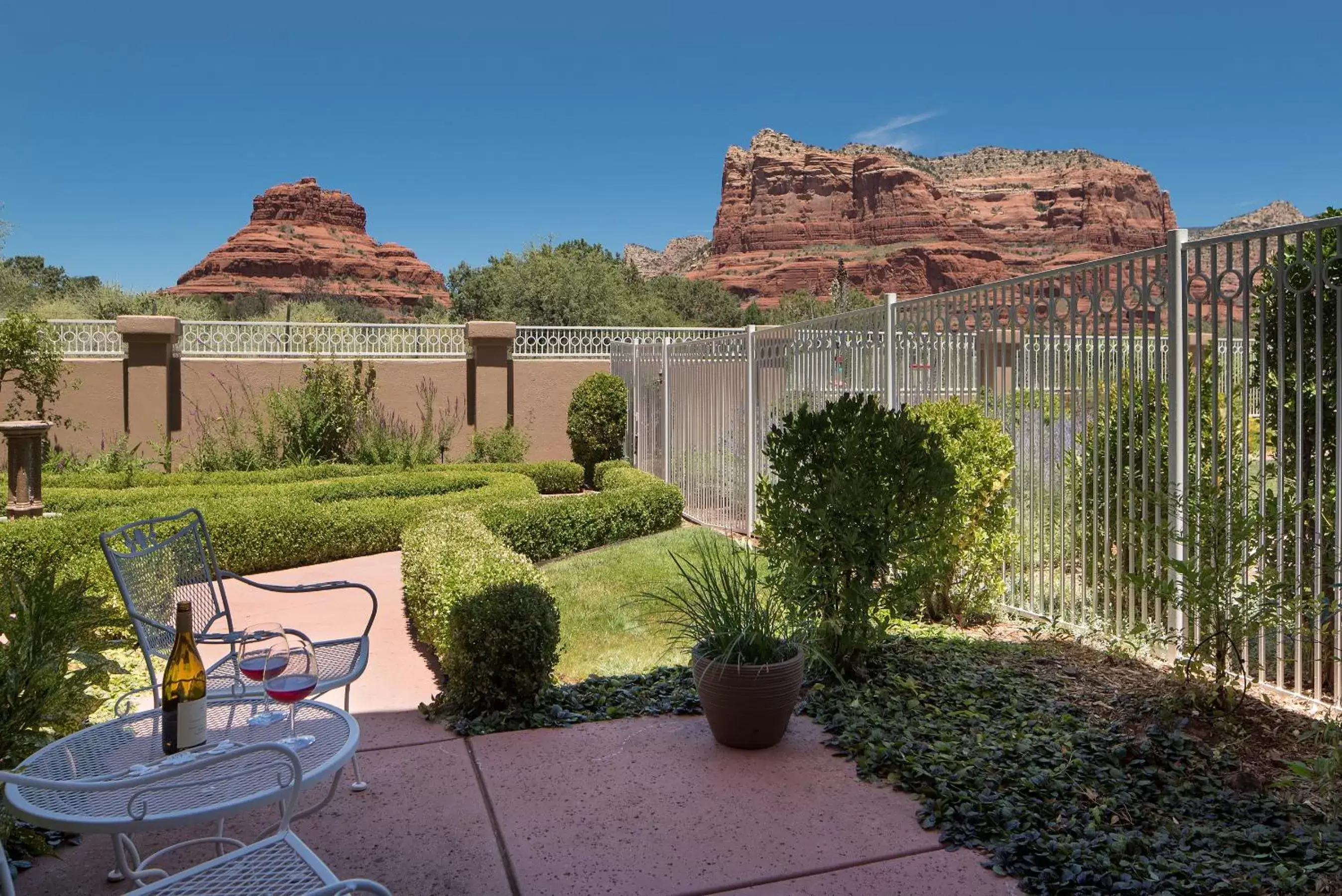 Garden view, Garden in Canyon Villa Bed & Breakfast Inn of Sedona