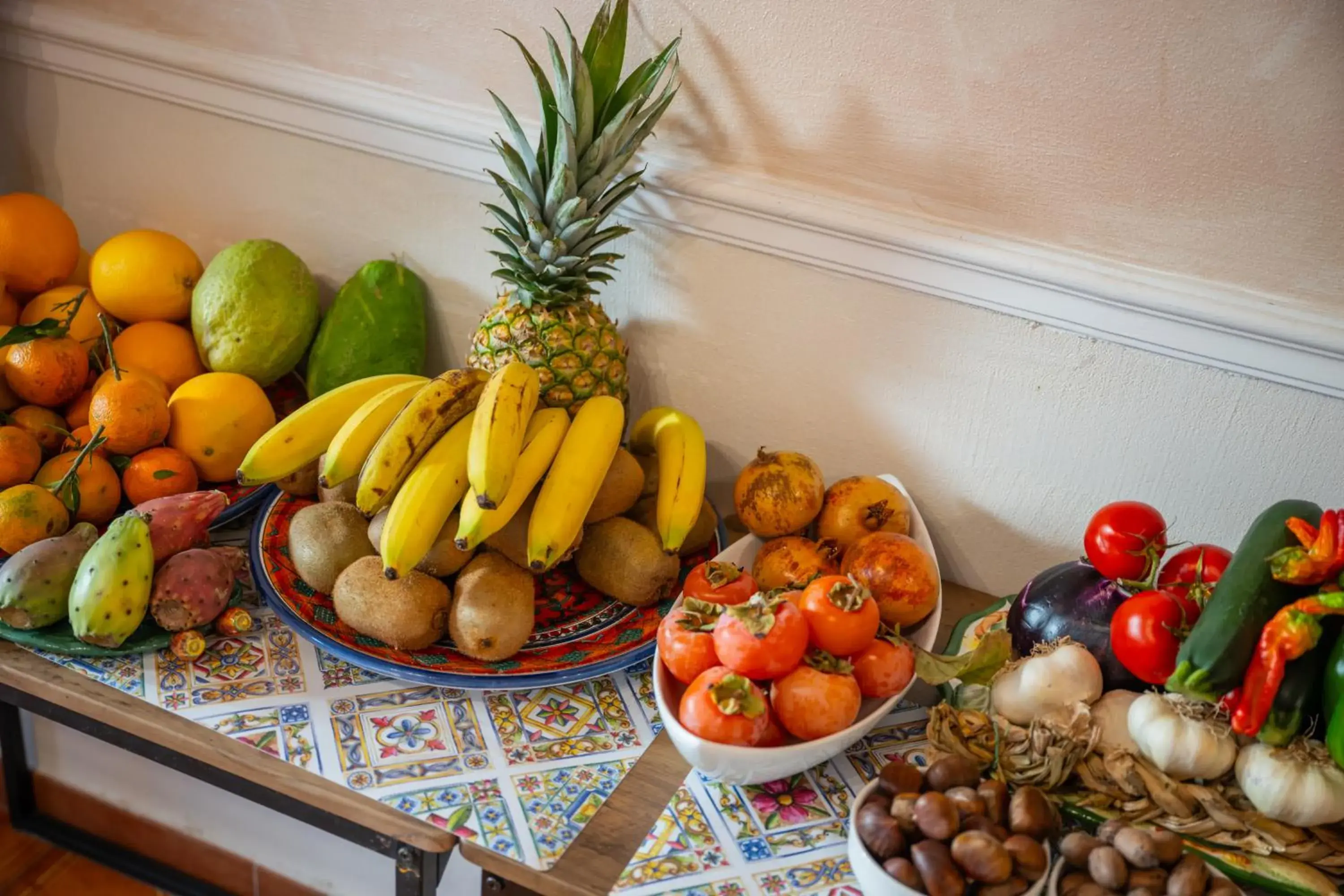 Buffet breakfast, Food in Taormina Garden Hotel