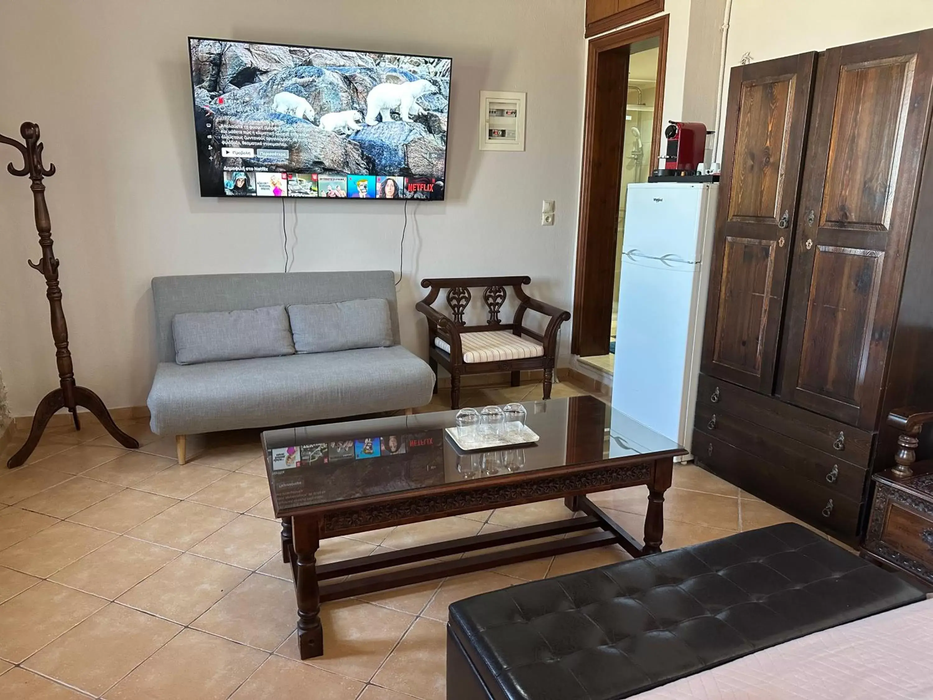 Seating Area in SeaFront Stone Suites