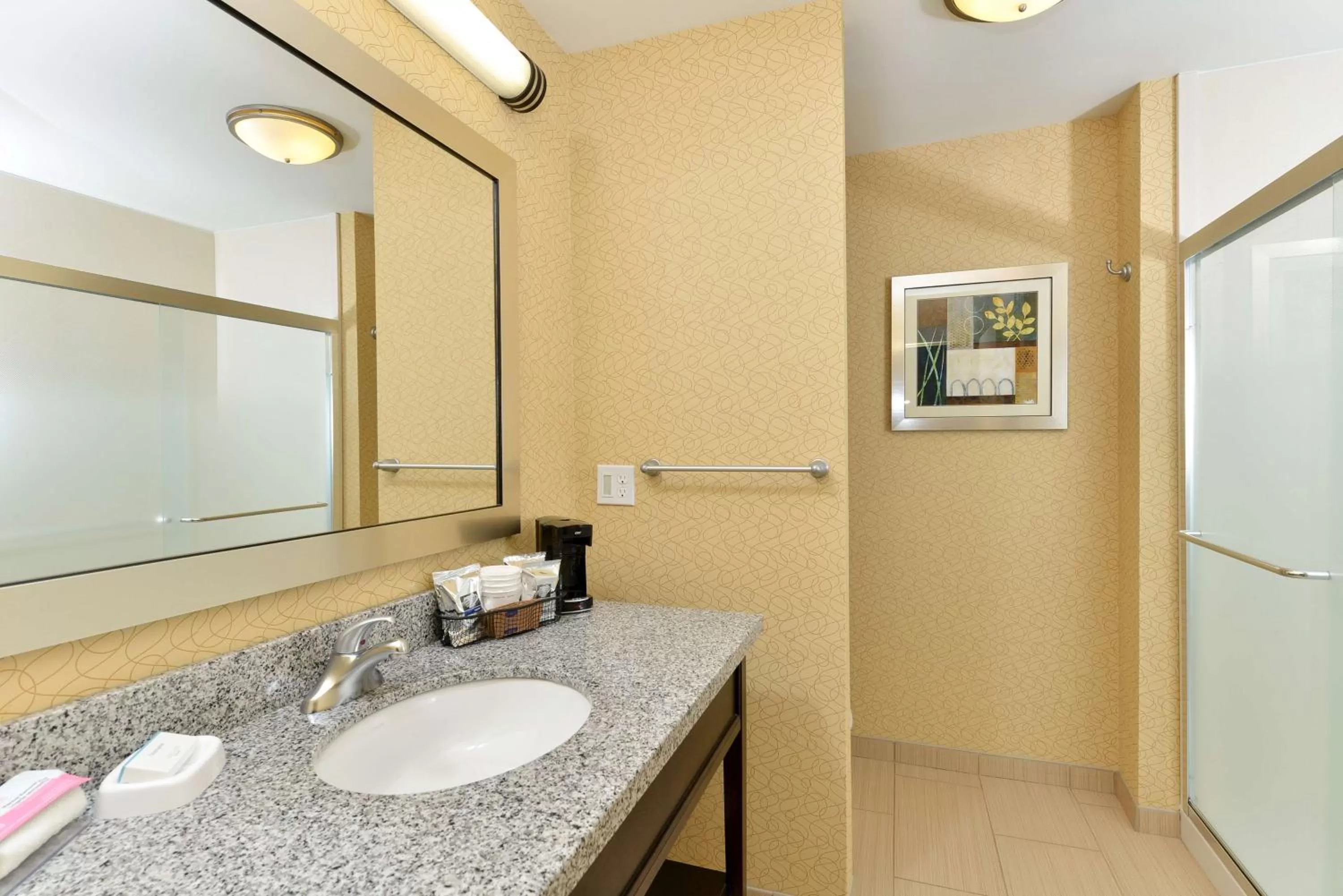 Queen Room with Two Queen Beds - Hearing Accesible  in Hampton Inn Iowa City/University Area