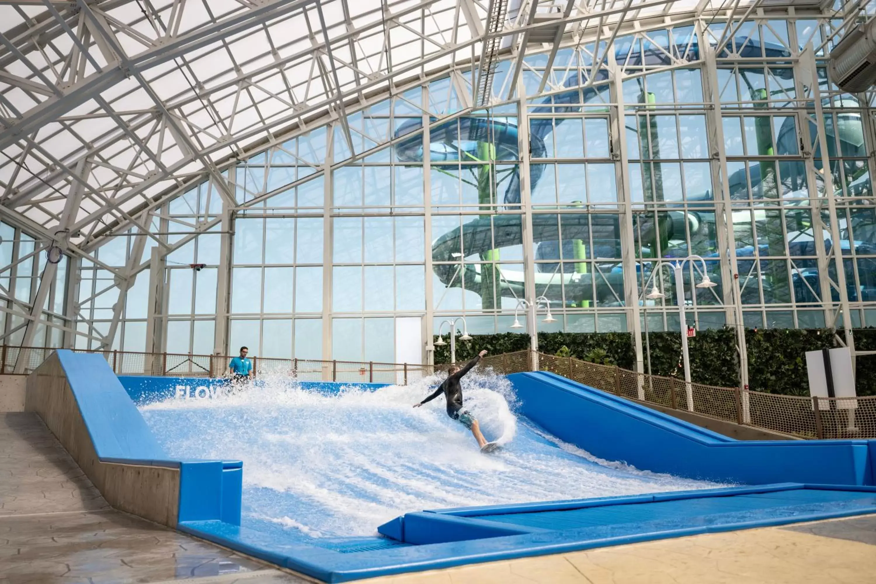 Aqua park in Showboat Hotel Atlantic City