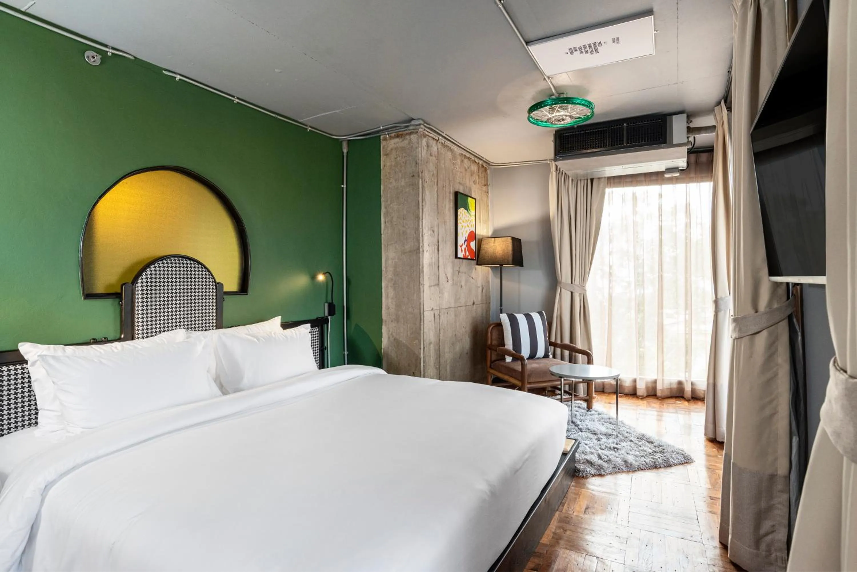 Bed in MeStyle Museum Hotel