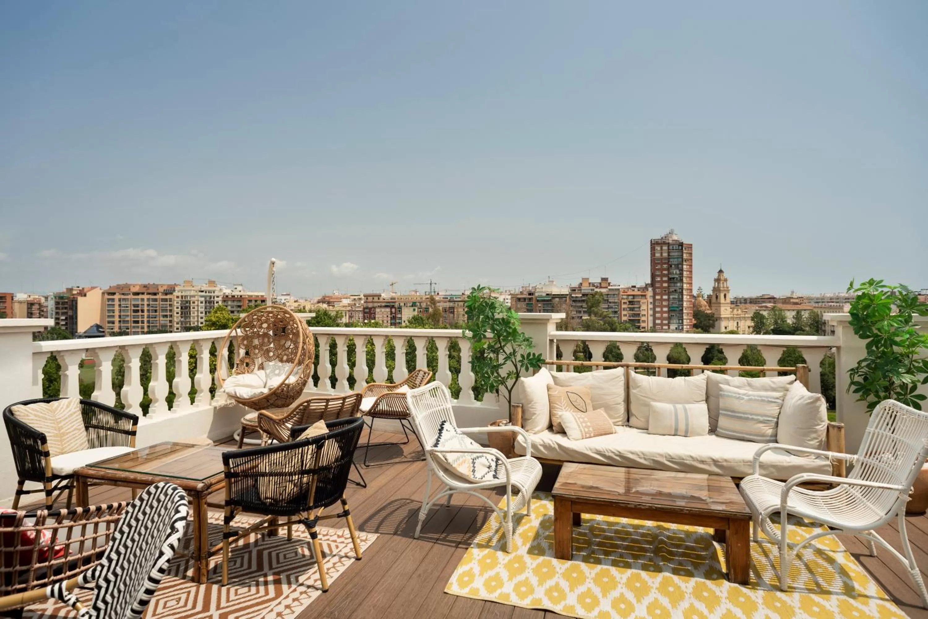 Balcony/Terrace in Blanq Carmen Hotel