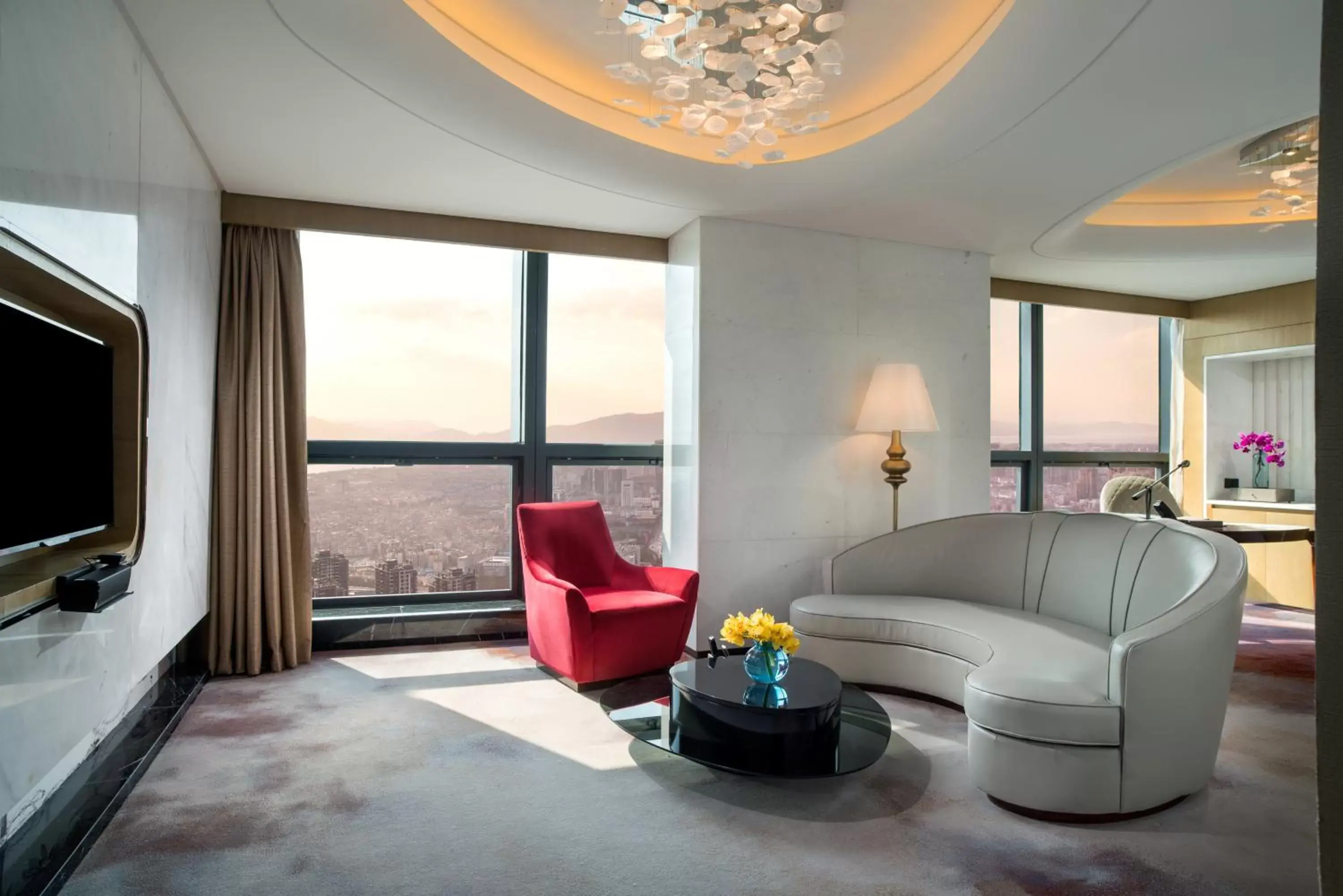 Living room, Seating Area in Sofitel Kunming