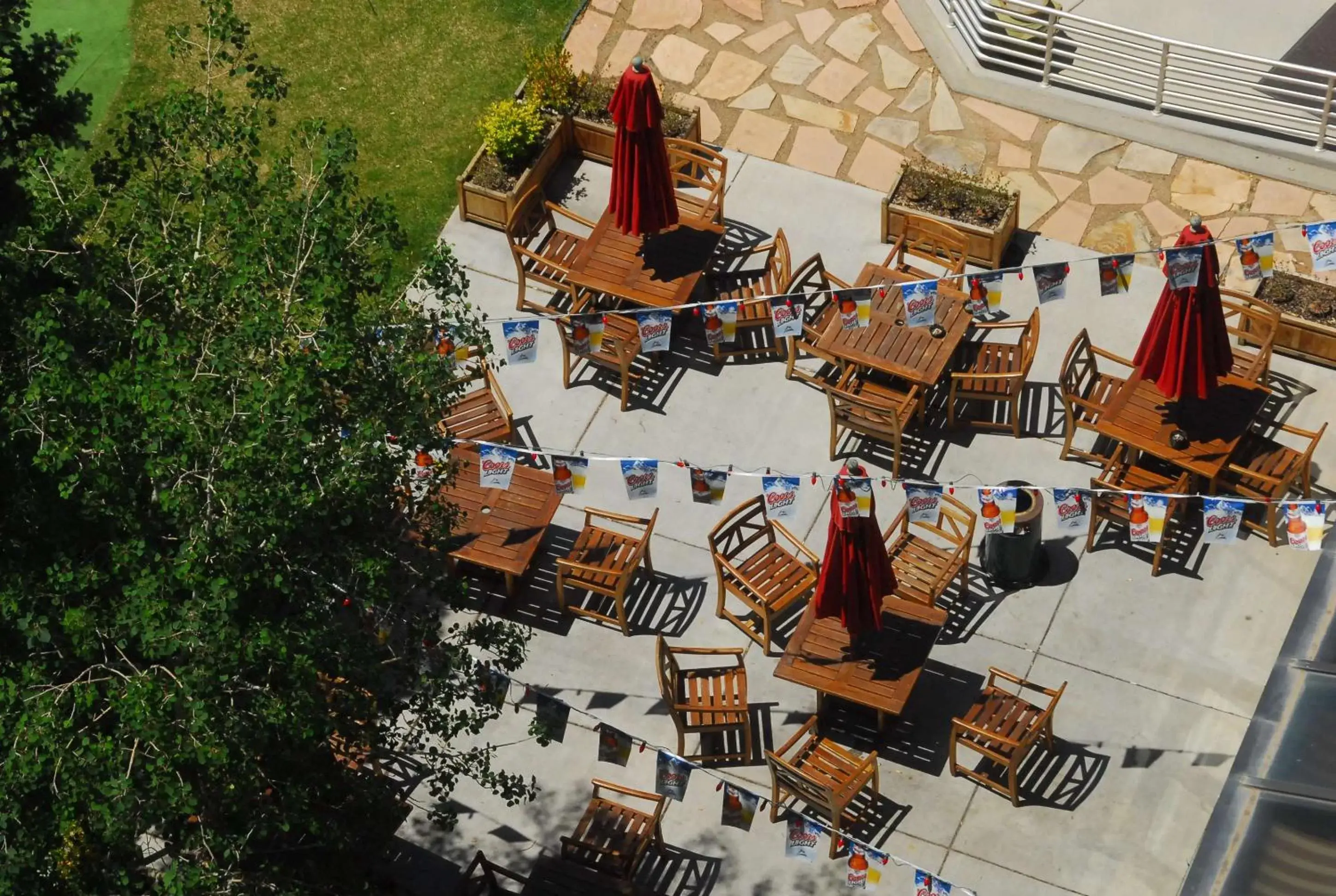 Patio, Bird's-eye View in DoubleTree by Hilton Grand Junction