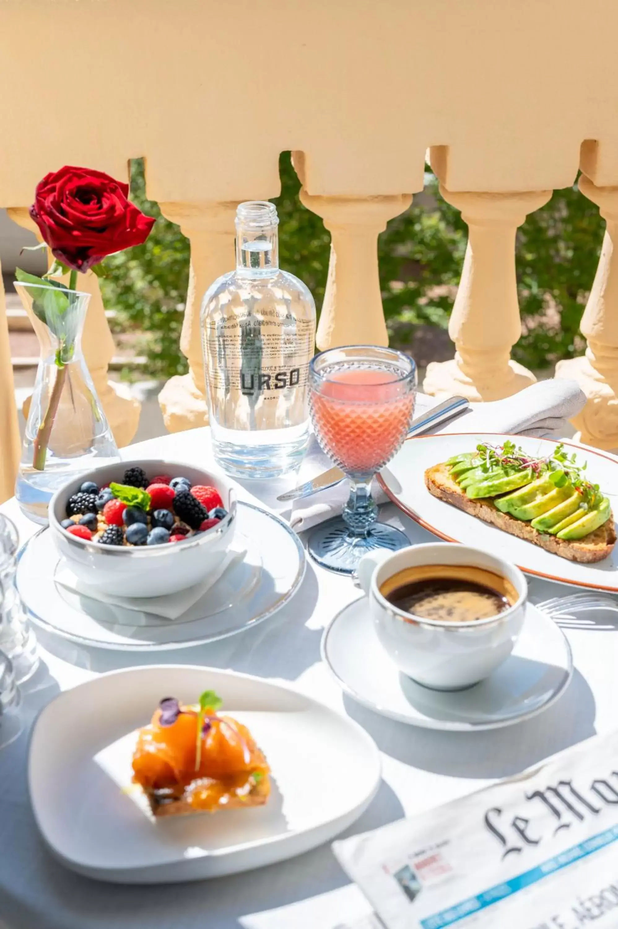 Continental breakfast in URSO Hotel & Spa, a Small Luxury Hotel of the World