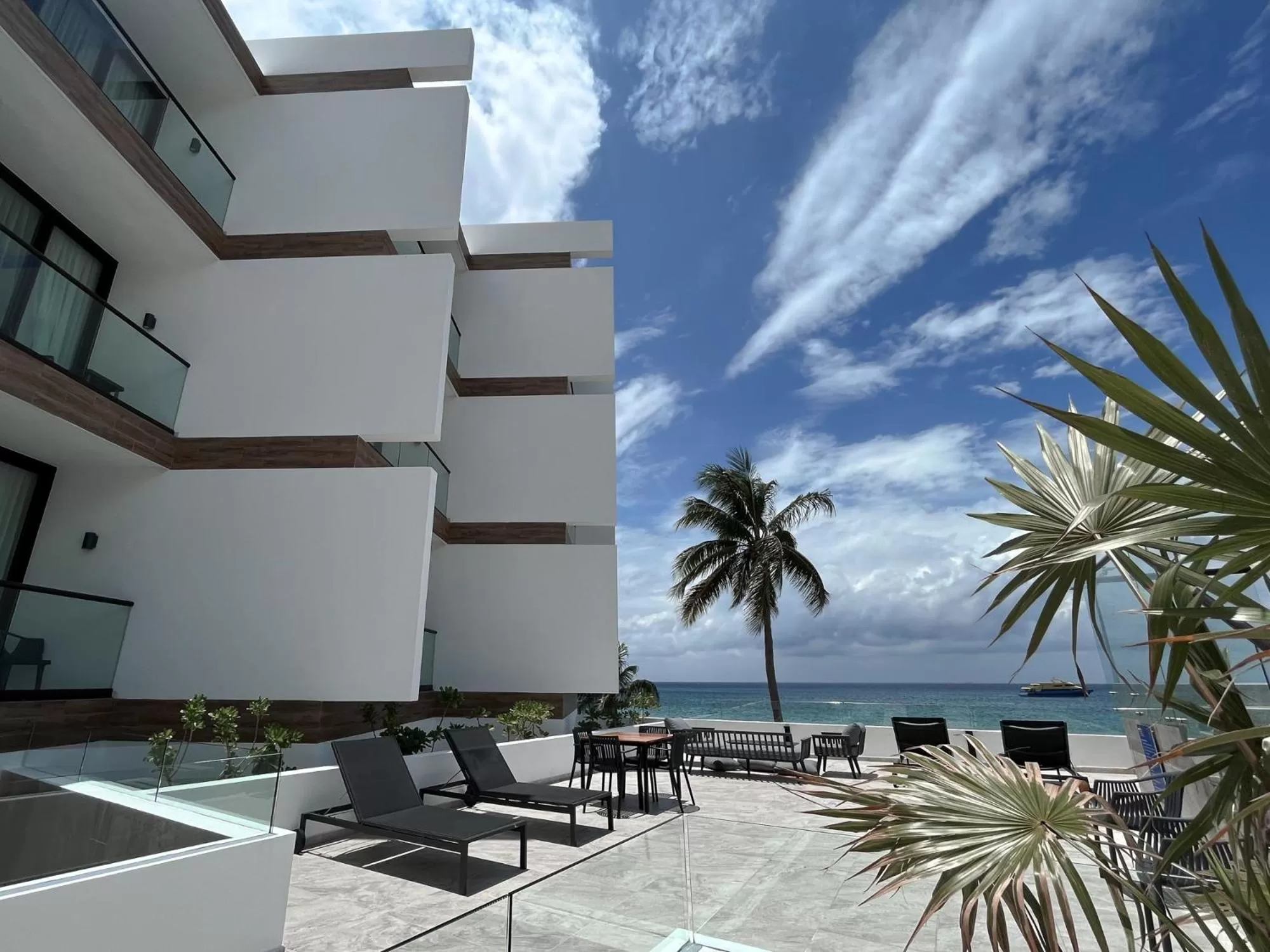 Solarium in Hotel Puerto Libre