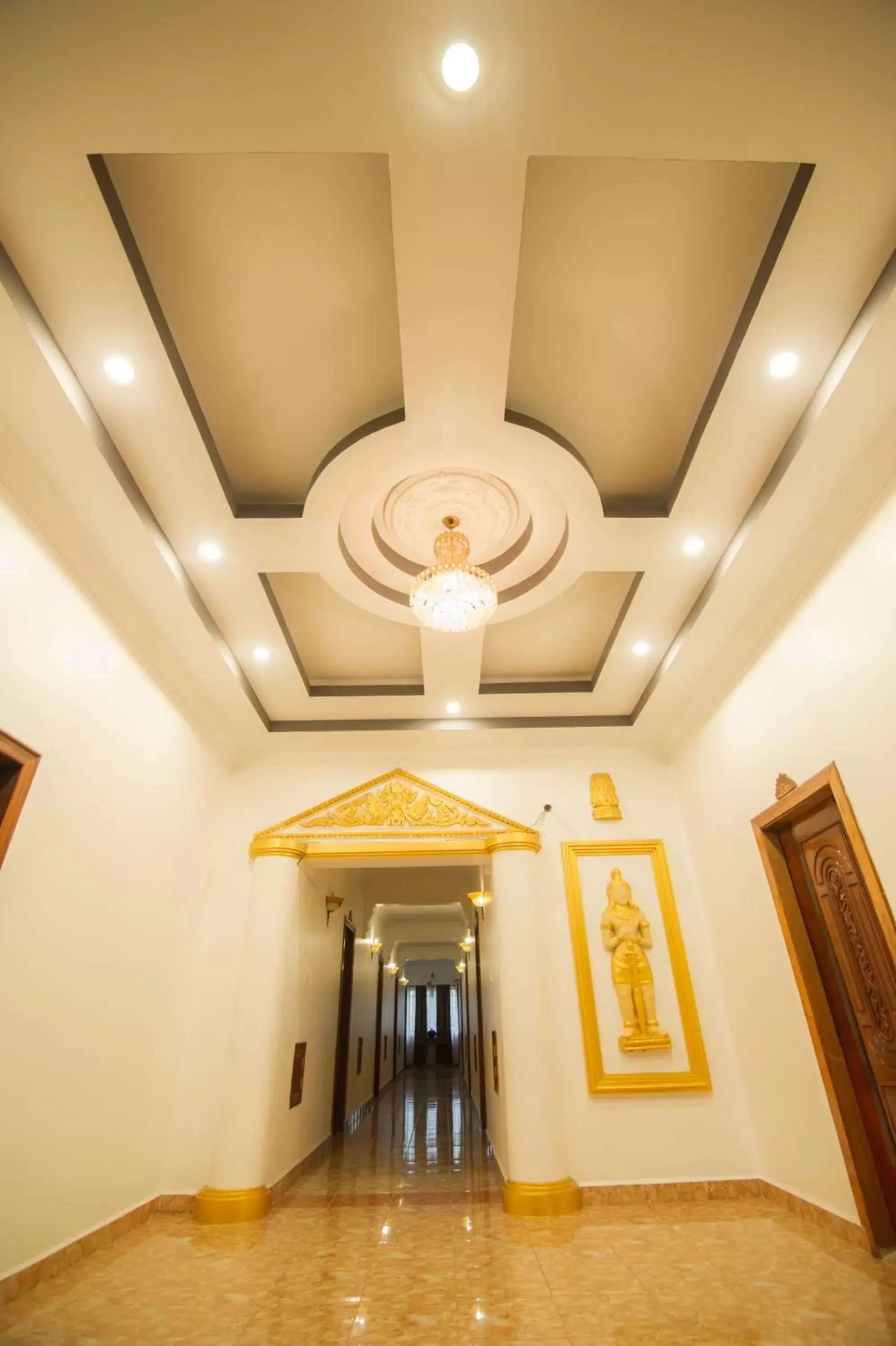 Decorative detail, Lobby/Reception in Reaksmey Chanreas Hotel