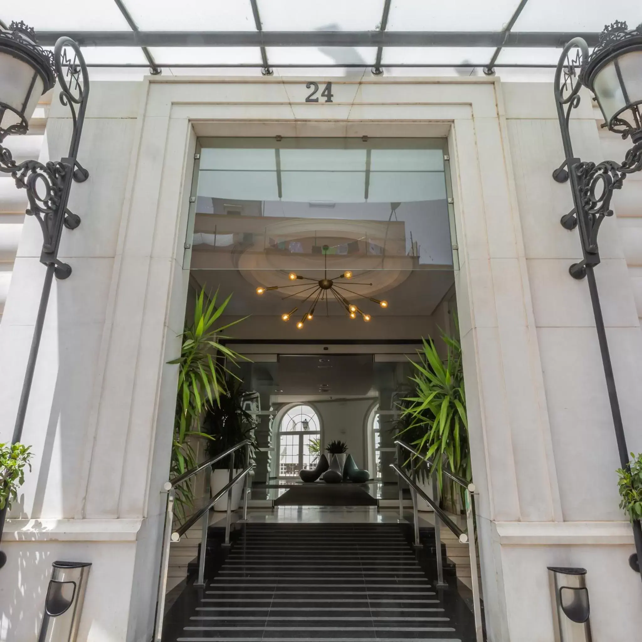 Facade/entrance in Monte Triana Facade/entrance in Monte Triana