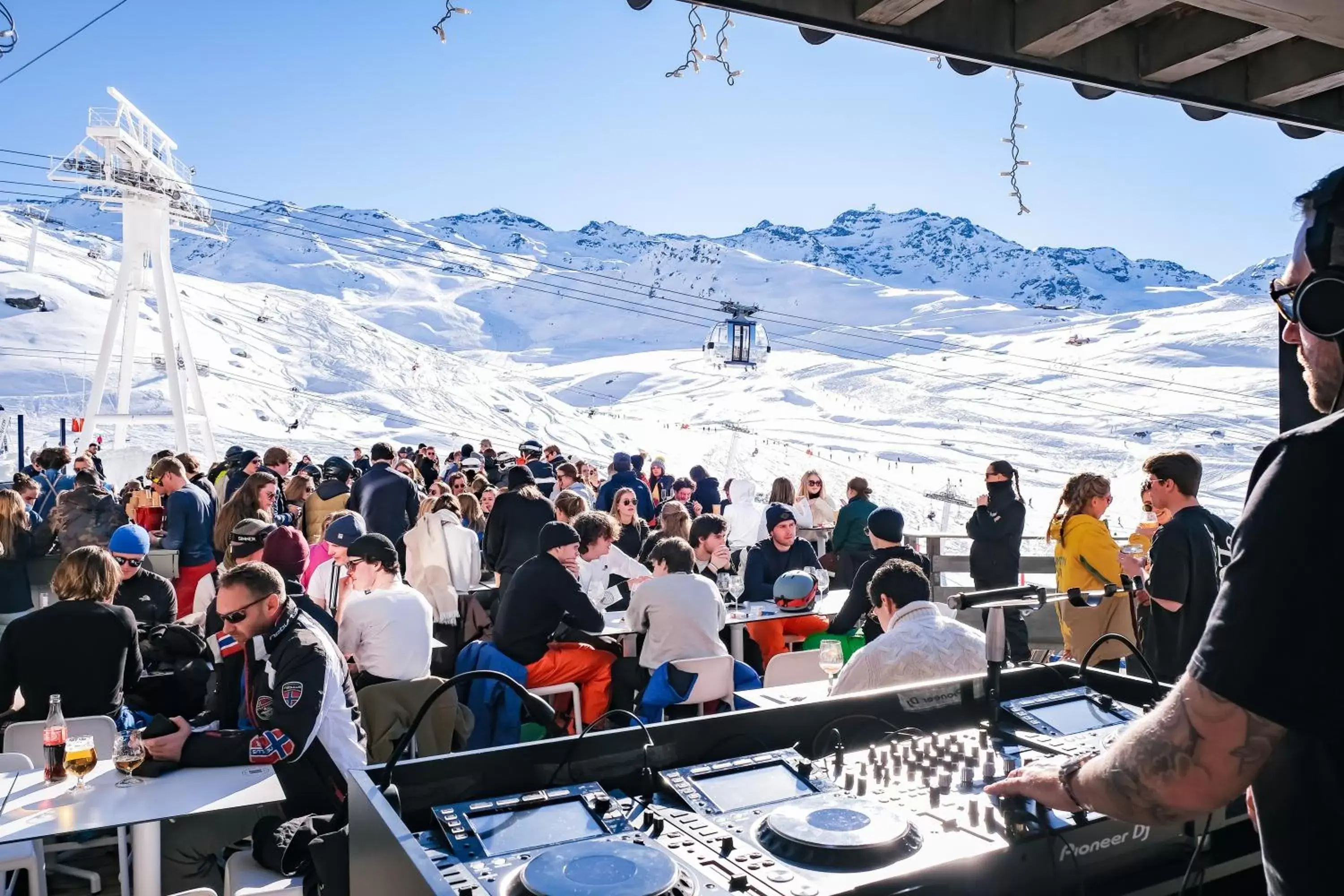 Balcony/Terrace in Fahrenheit Seven Val Thorens