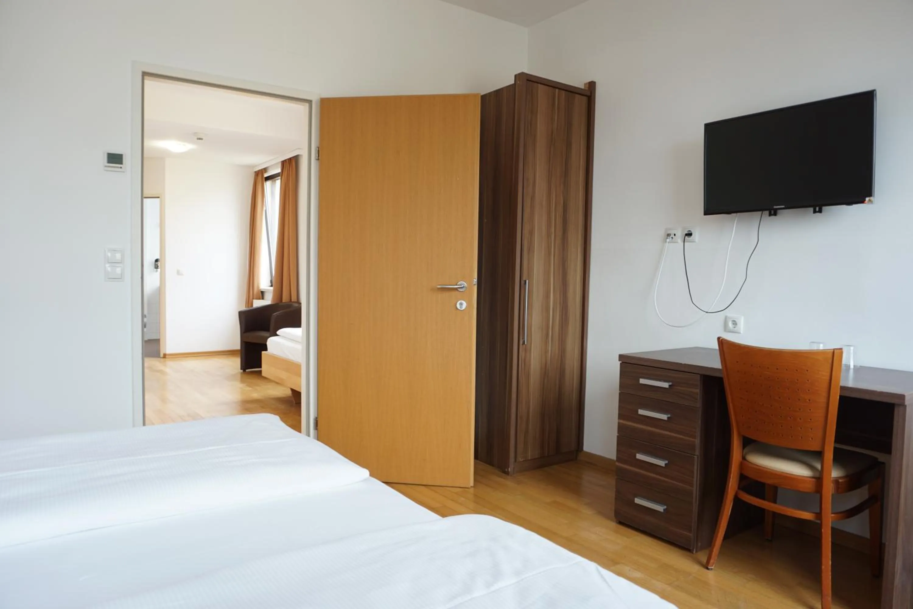 Bed in Hotel Kaffeemühle