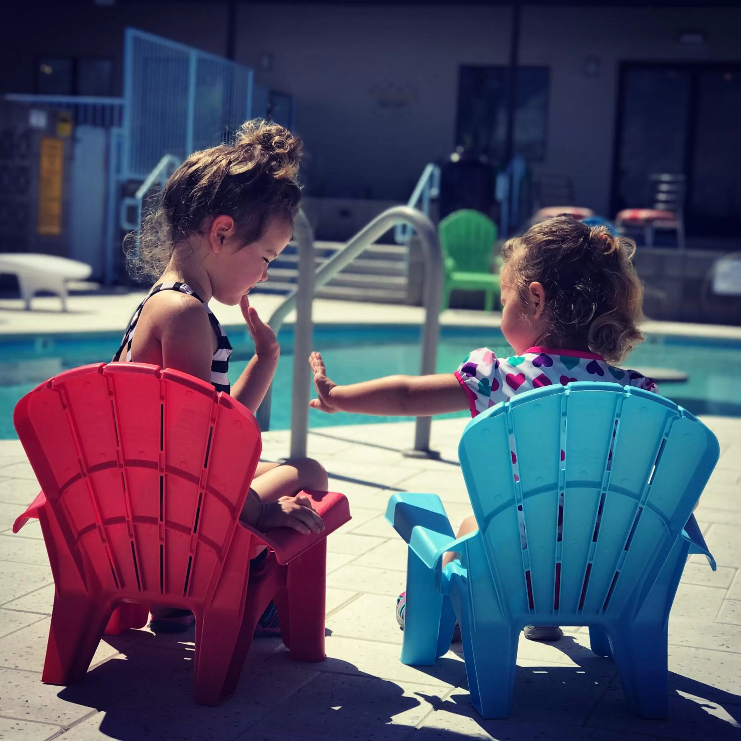 Swimming pool in Hotel McCoy - Art, Coffee, Beer, Wine