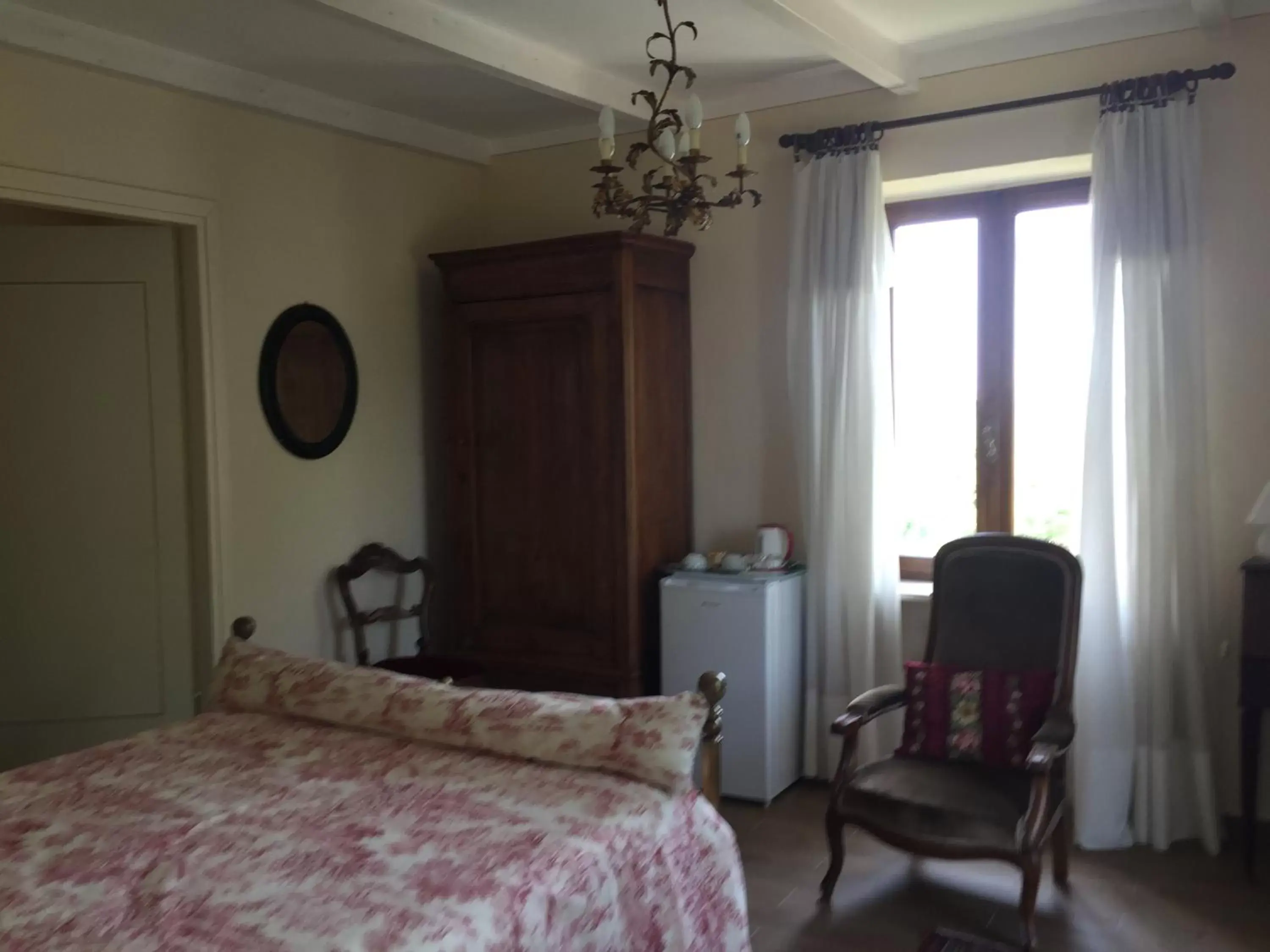 Bed in VILLA LE ROSE