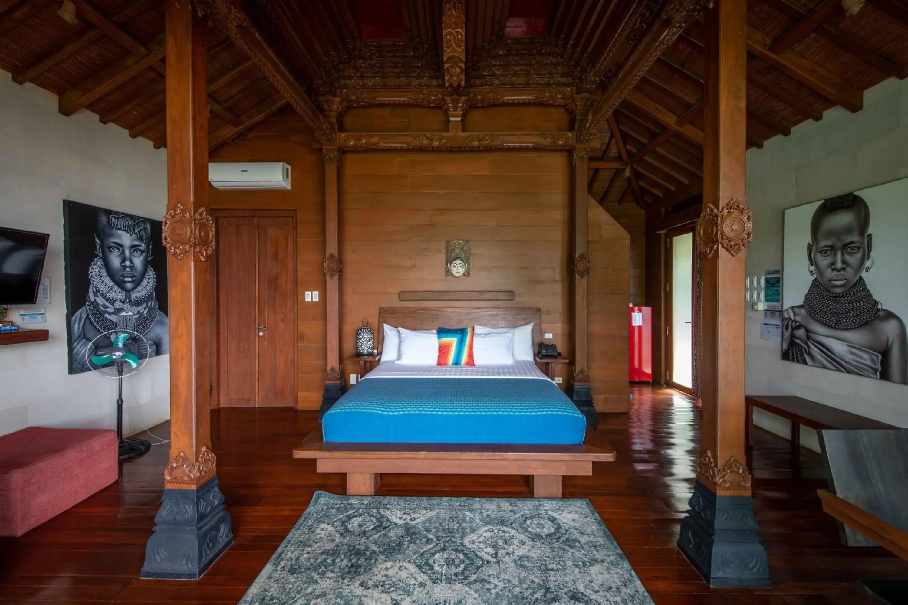 Bed in Karuna El Nido Villas