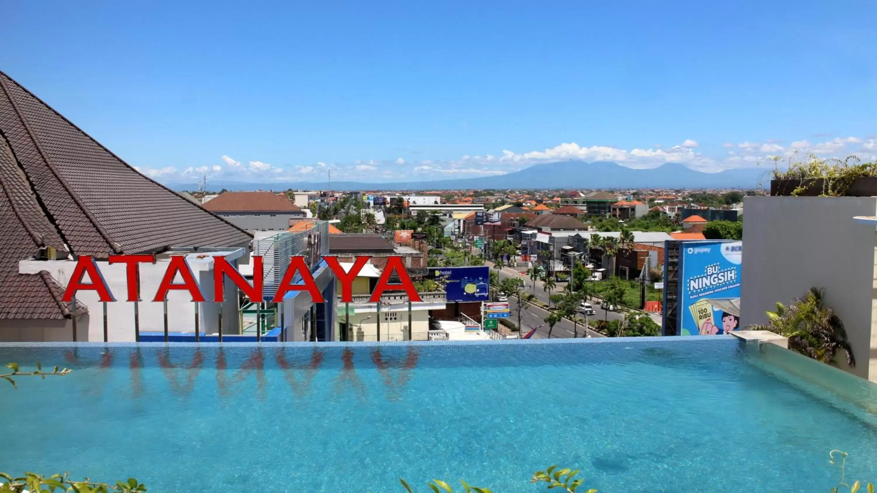 Swimming pool in Atanaya Kuta Bali