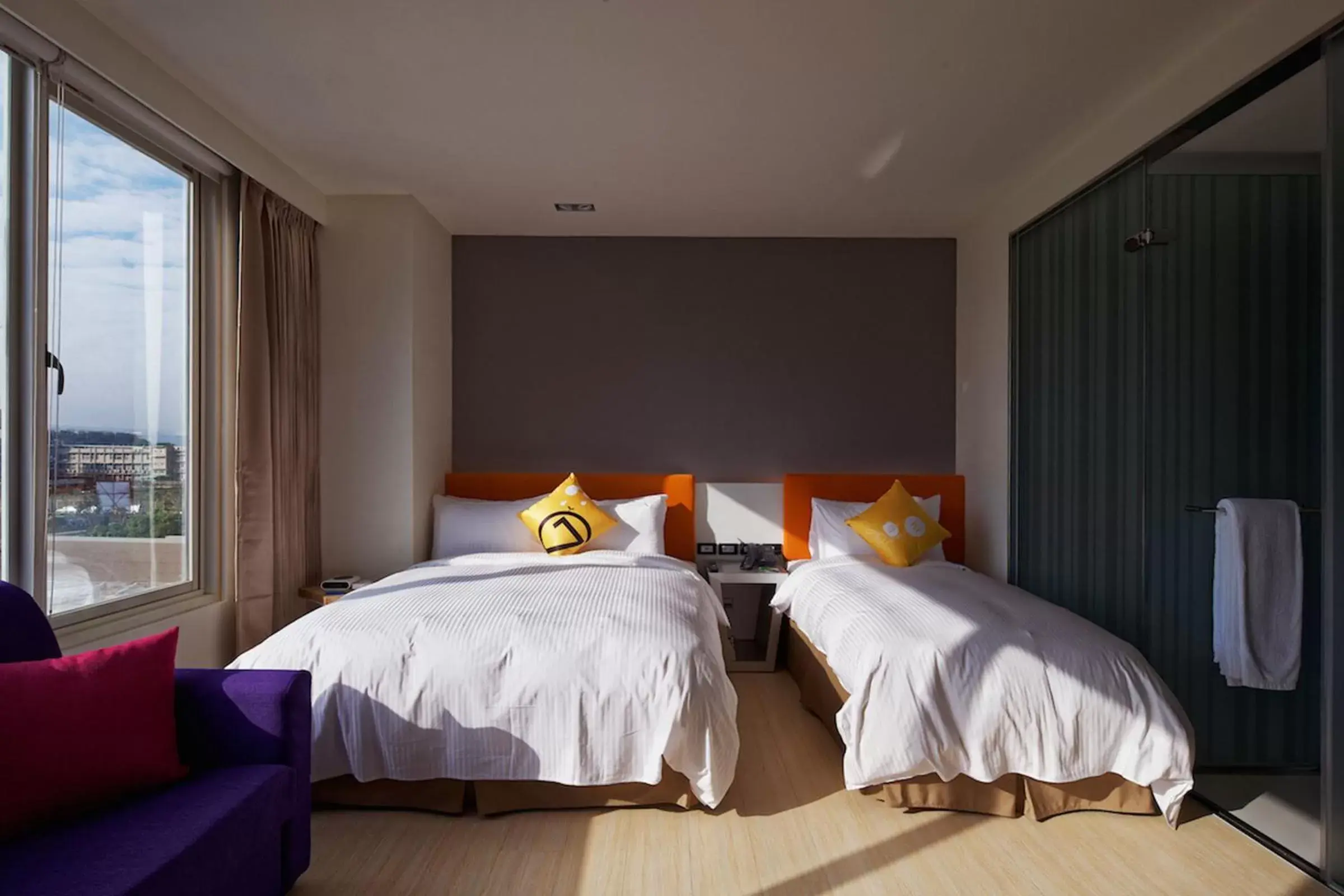 Standard Triple Room in Hotel 7 Taichung Standard Triple Room in Hotel 7 Taichung