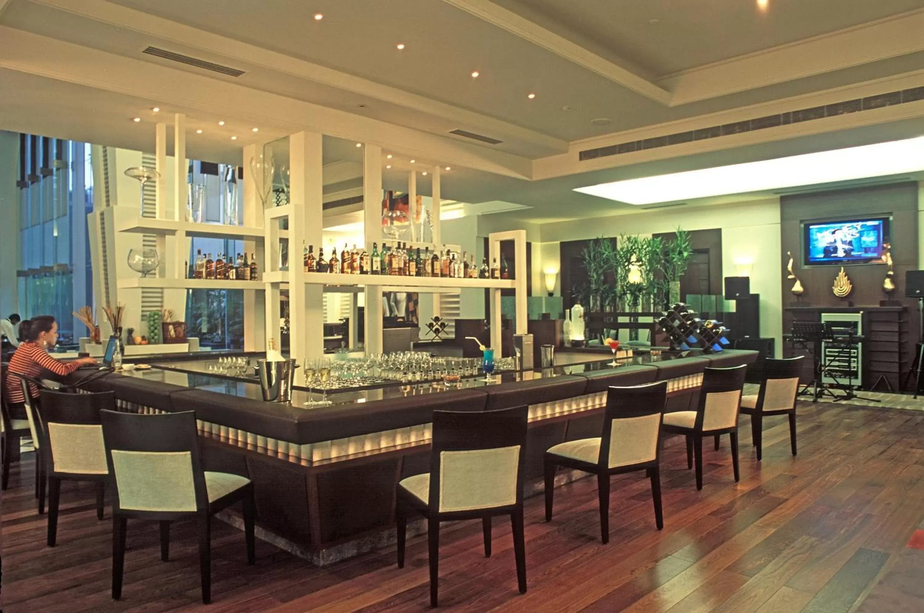 Lounge or bar in Radisson Noida Lounge or bar in Radisson Noida