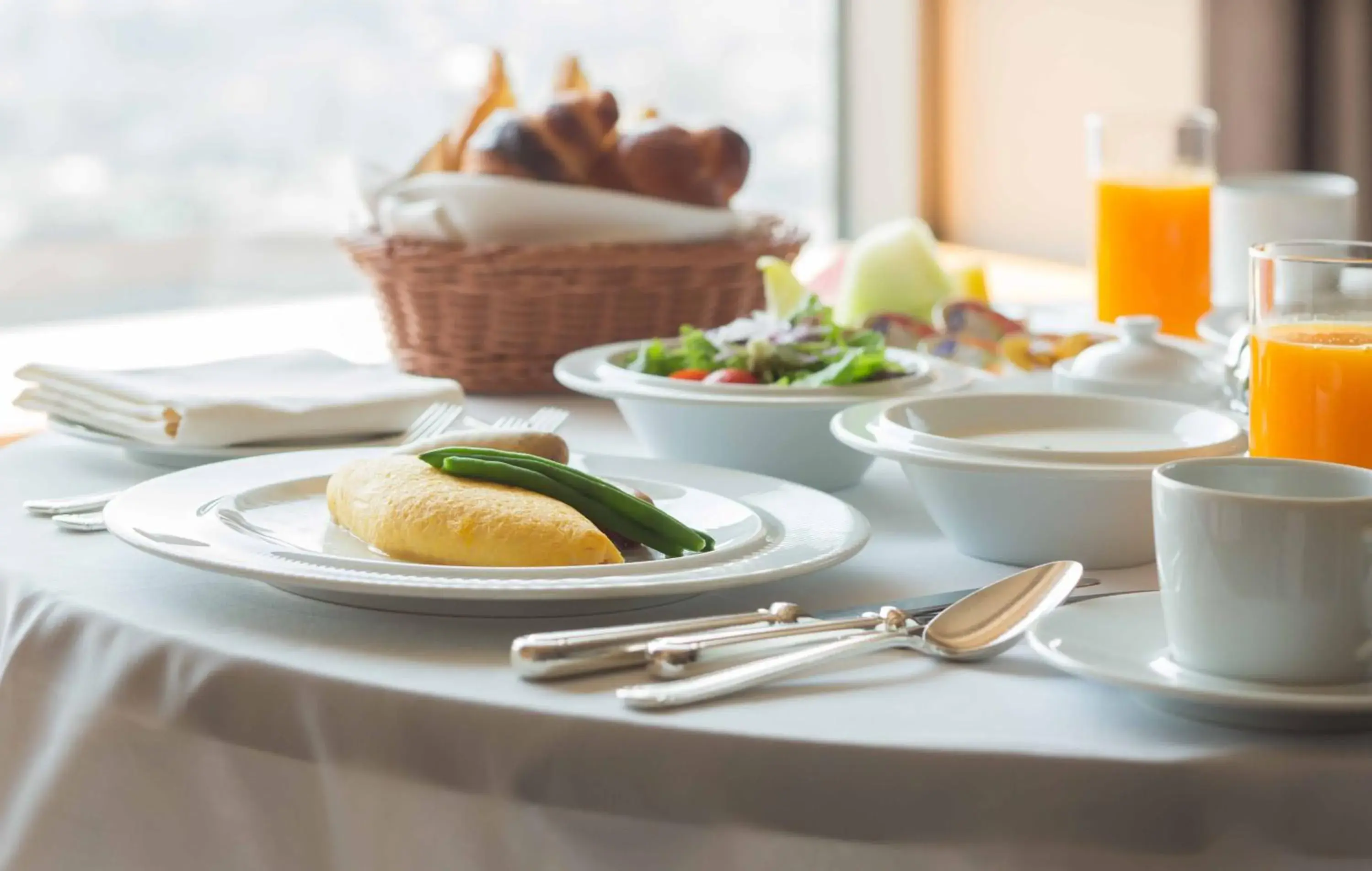 American breakfast, Breakfast in Cerulean Tower Tokyu Hotel, A Pan Pacific Partner Hotel