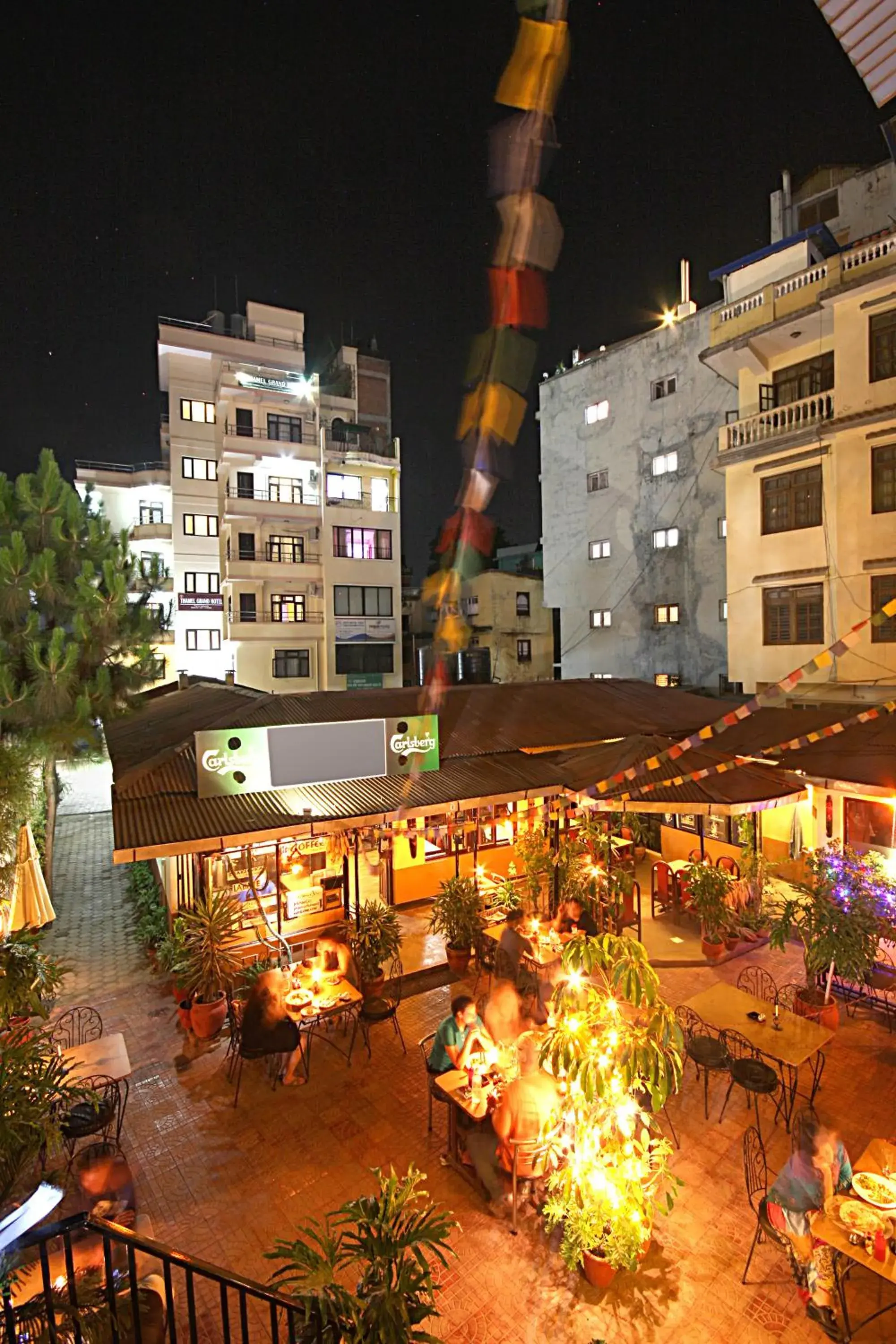 Restaurant/places to eat, Property Building in Thamel Grand Hotel
