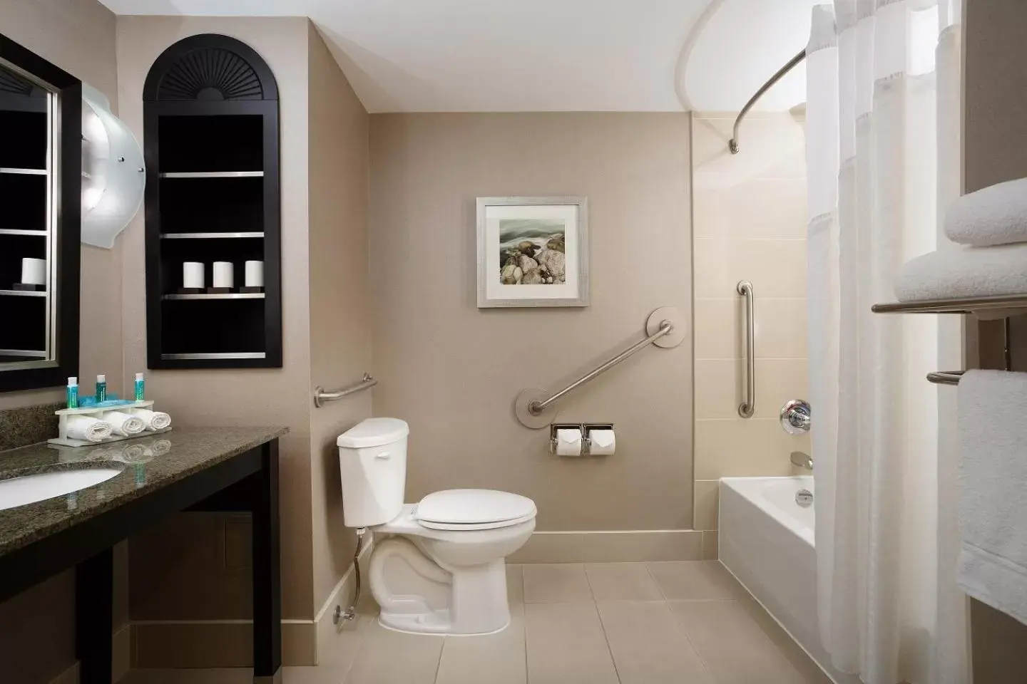 Bathroom in Holiday Inn Express Hotel & Suites Ottawa West-Nepean, an IHG Hotel