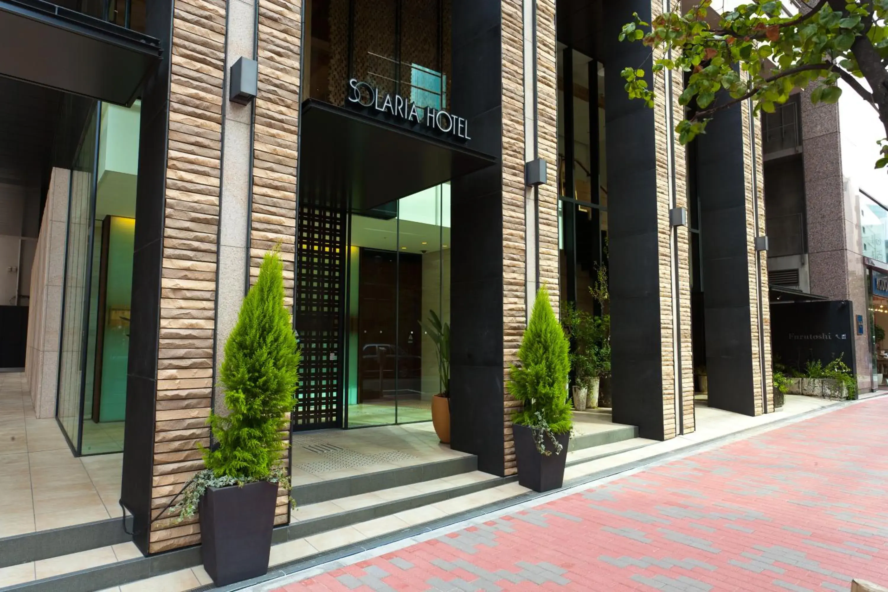 Facade/entrance in Solaria Nishitetsu Hotel Ginza