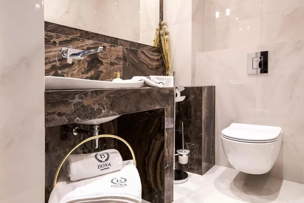 Bathroom in Jacuzzi SPA Prestige