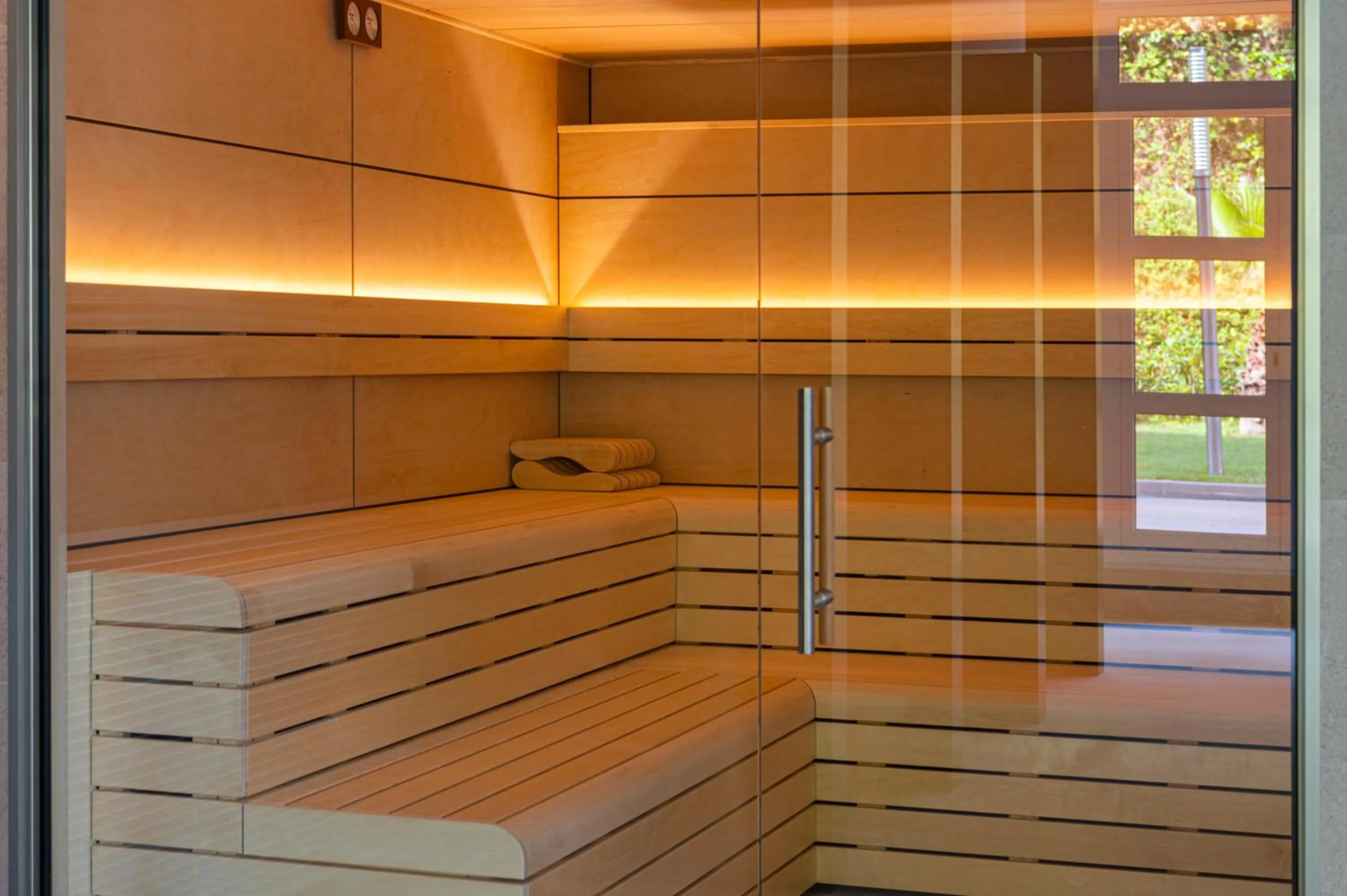 Sauna in Costa Encantada Resort & Suites