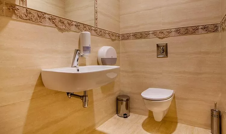 Bathroom in Veles Hotel