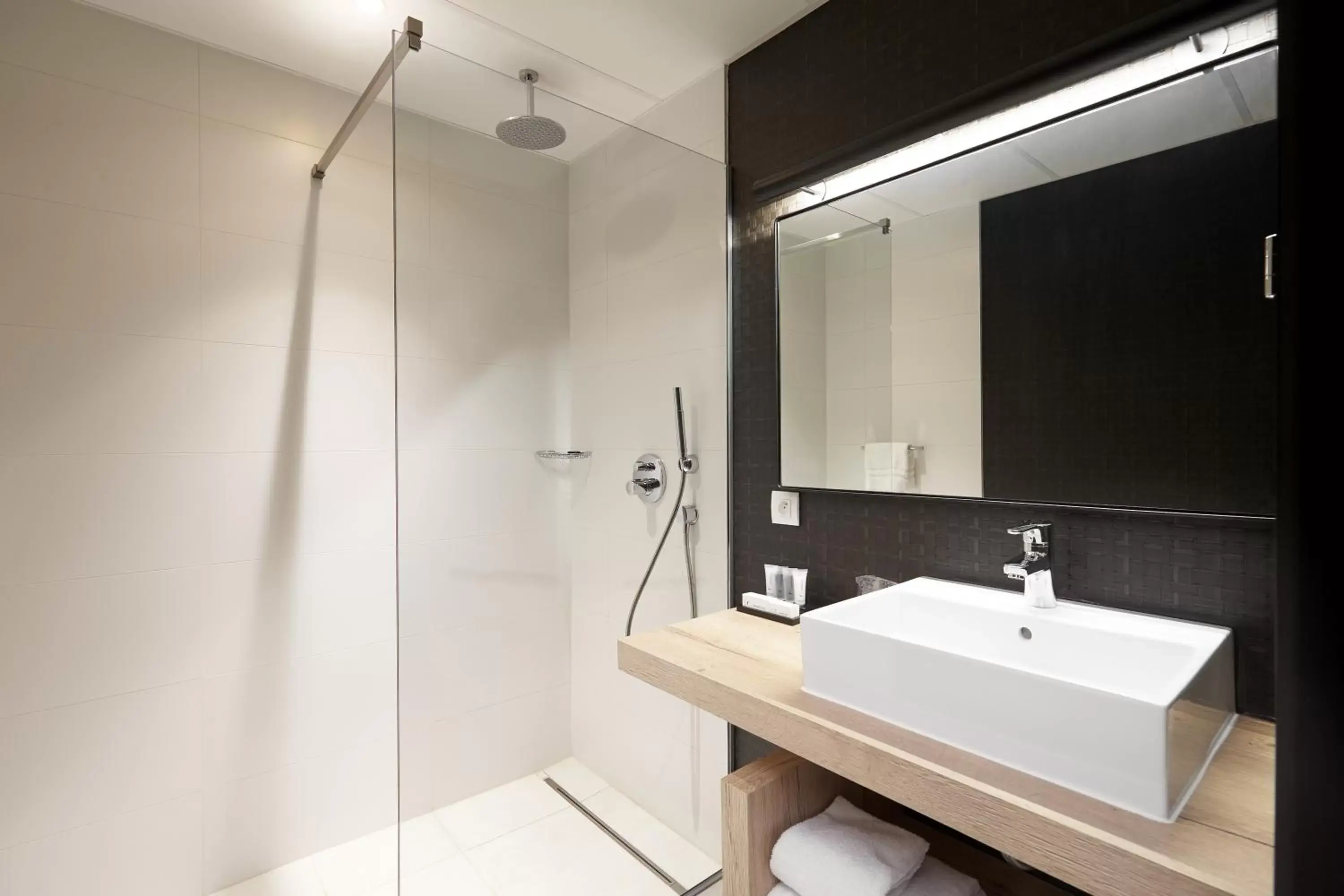 Shower, Bathroom in Van Der Valk Luxembourg Arlon