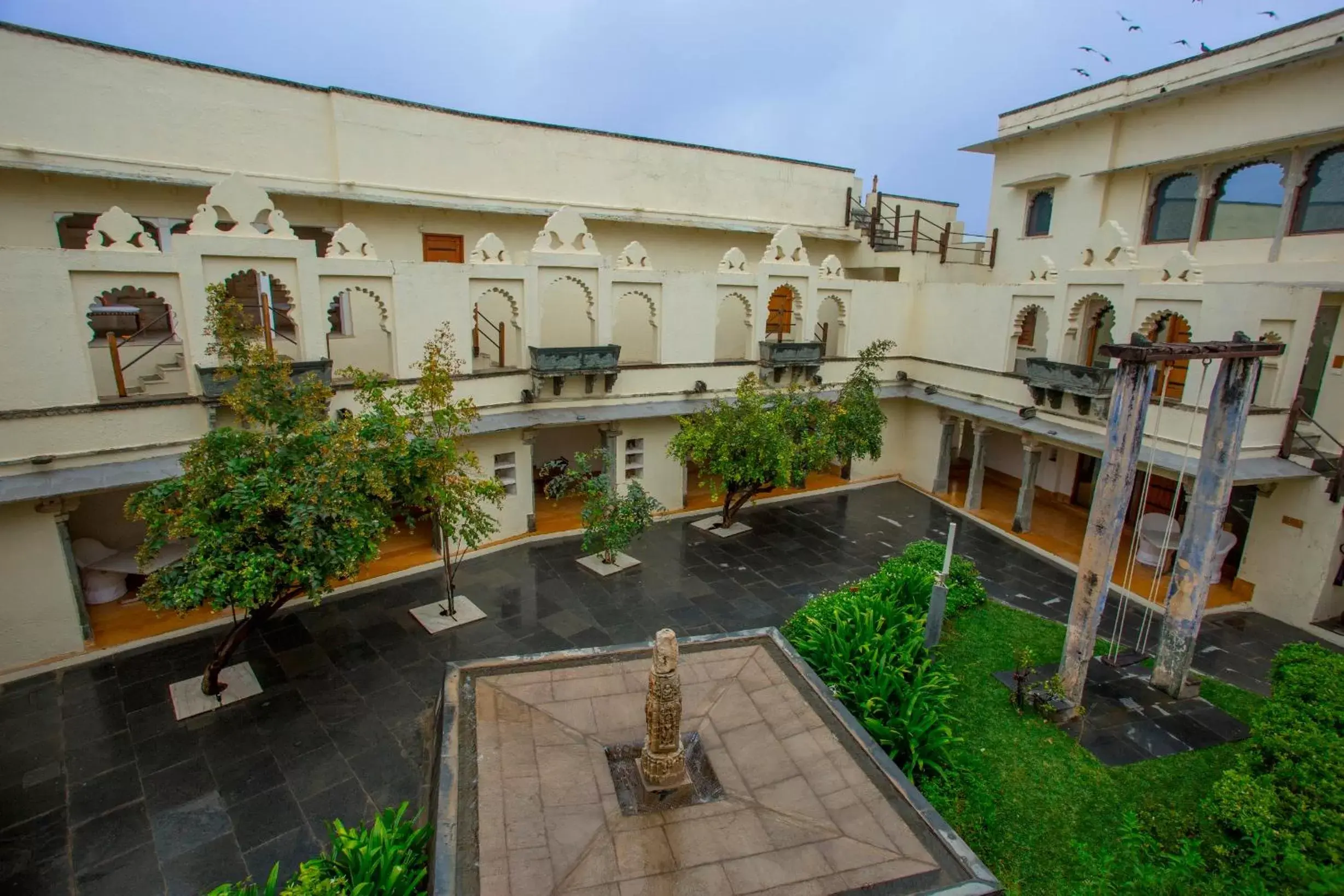 Inner courtyard view, Pool View in RAAS Devigarh