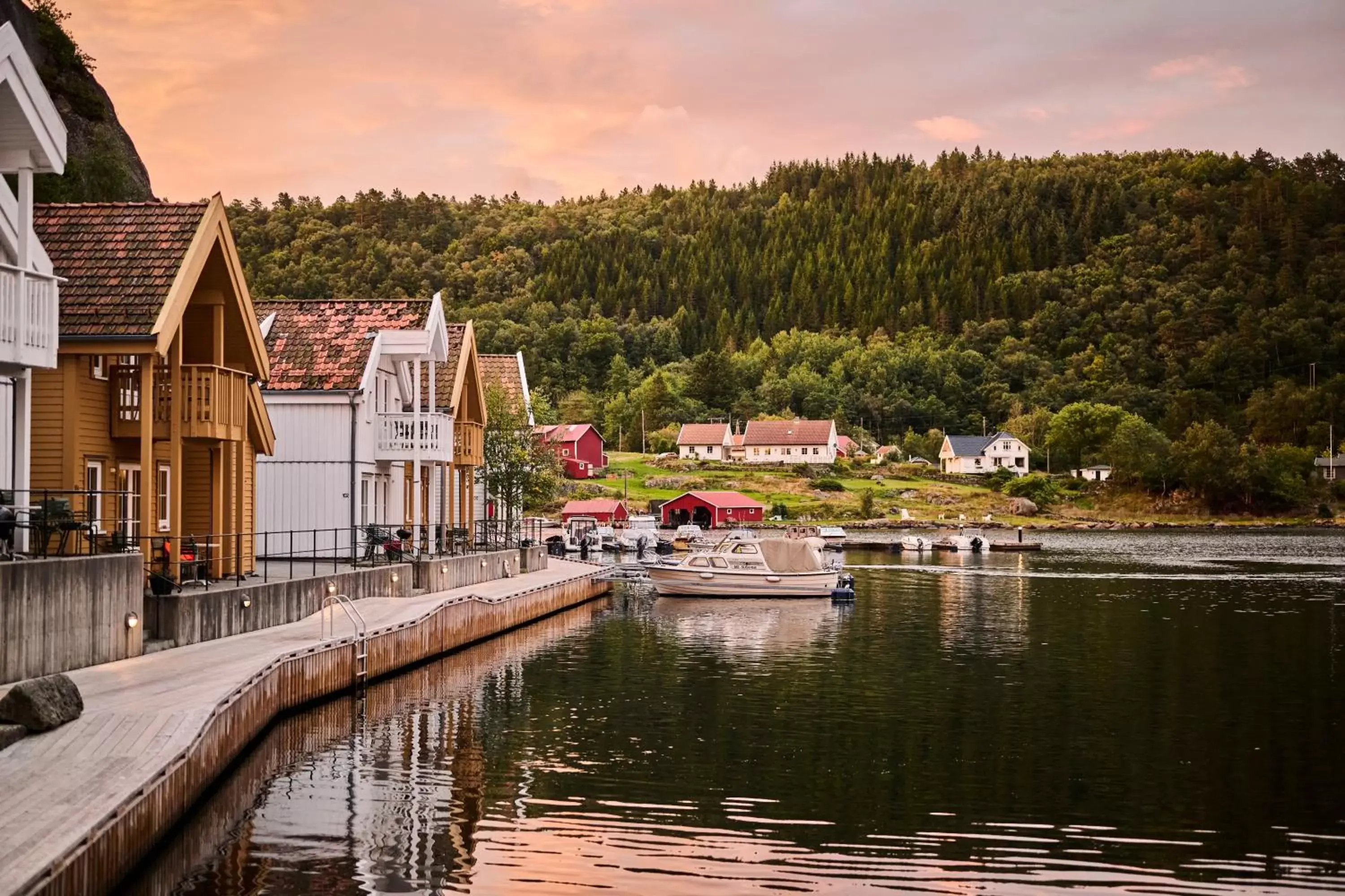 Property building in Farsund Resort