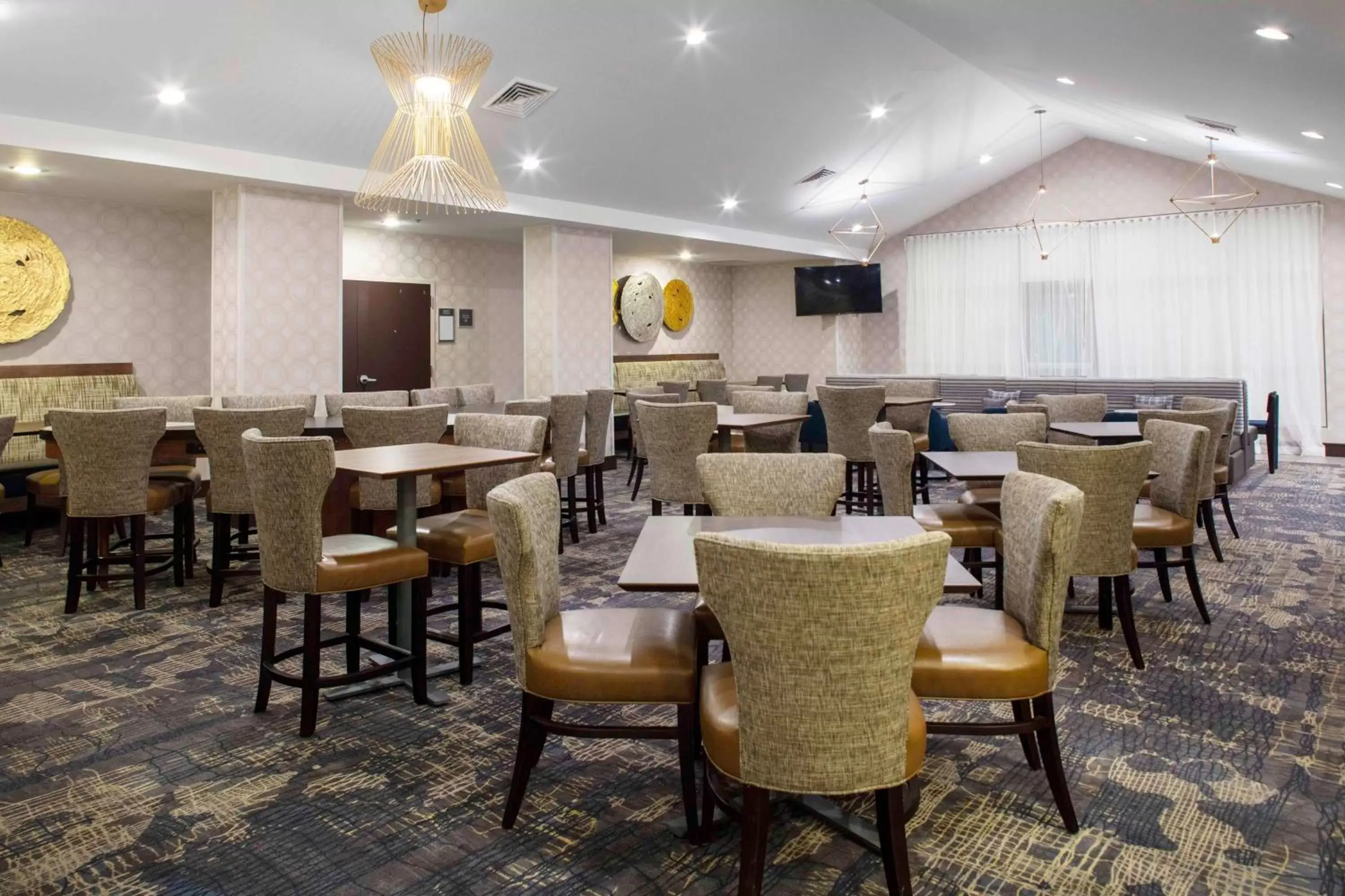 Lobby or reception, Restaurant/Places to Eat in Homewood Suites by Hilton St. Louis - Galleria