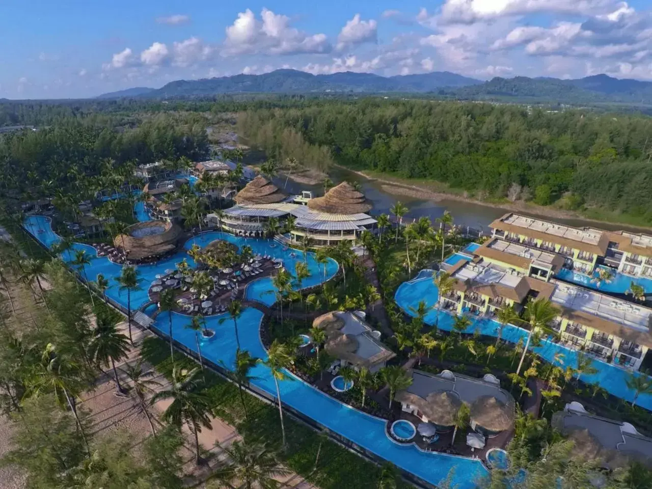 Swimming pool, Bird's-eye View in The Haven Khao Lak - SHA Extra Plus